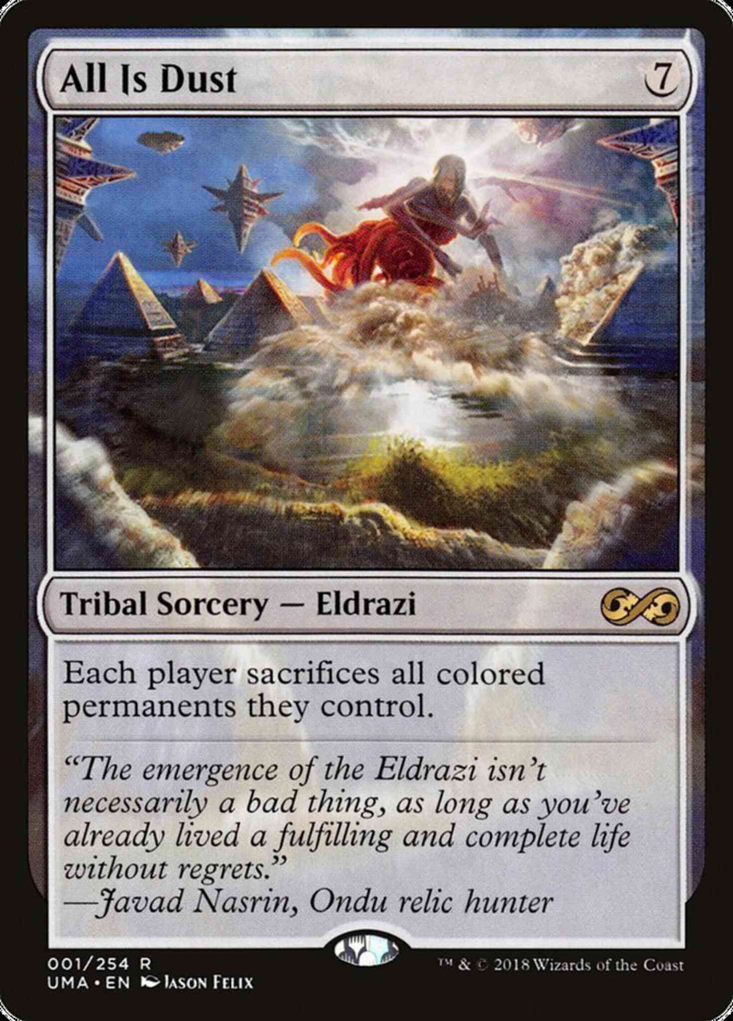 Magic All Is Dust [1] [Ultimate Masters] [Non-Foil]