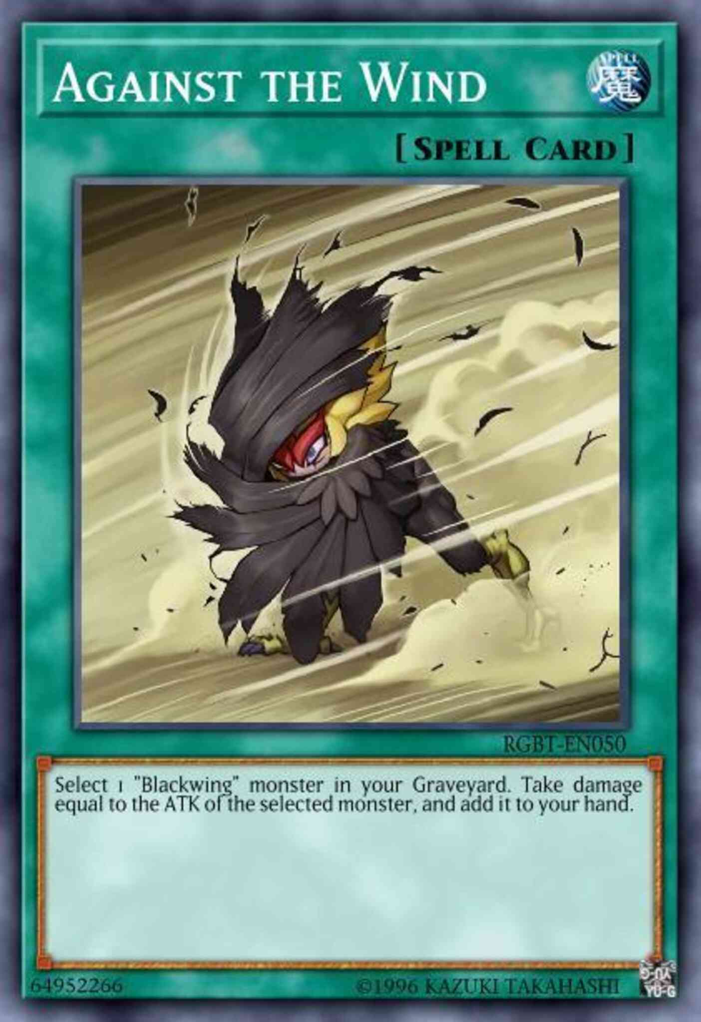 Yu-Gi-Oh! Against the Wind - RGBT-EN050 - Rare - Unlimited