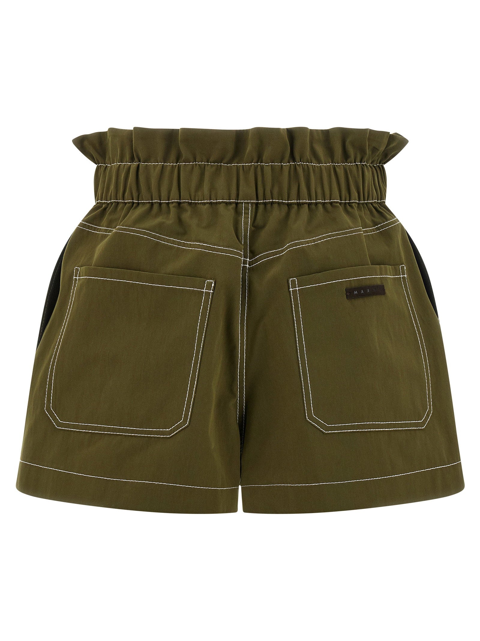 Marni Gabardine Shorts – 68% cotton 325polyamide - view 2