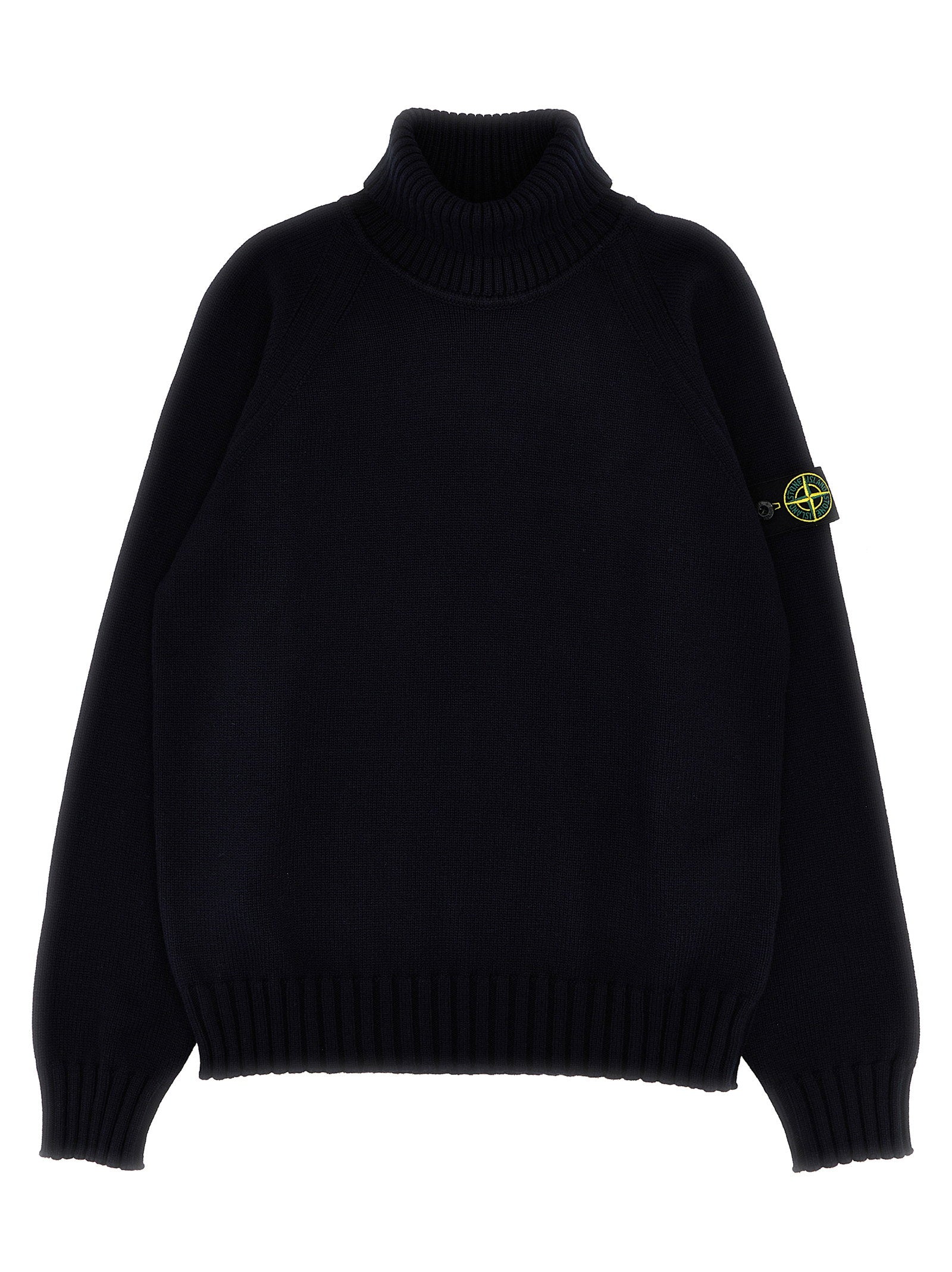 Stone Island Junior Logo Badge Sweater – 79% cotton 21% ee