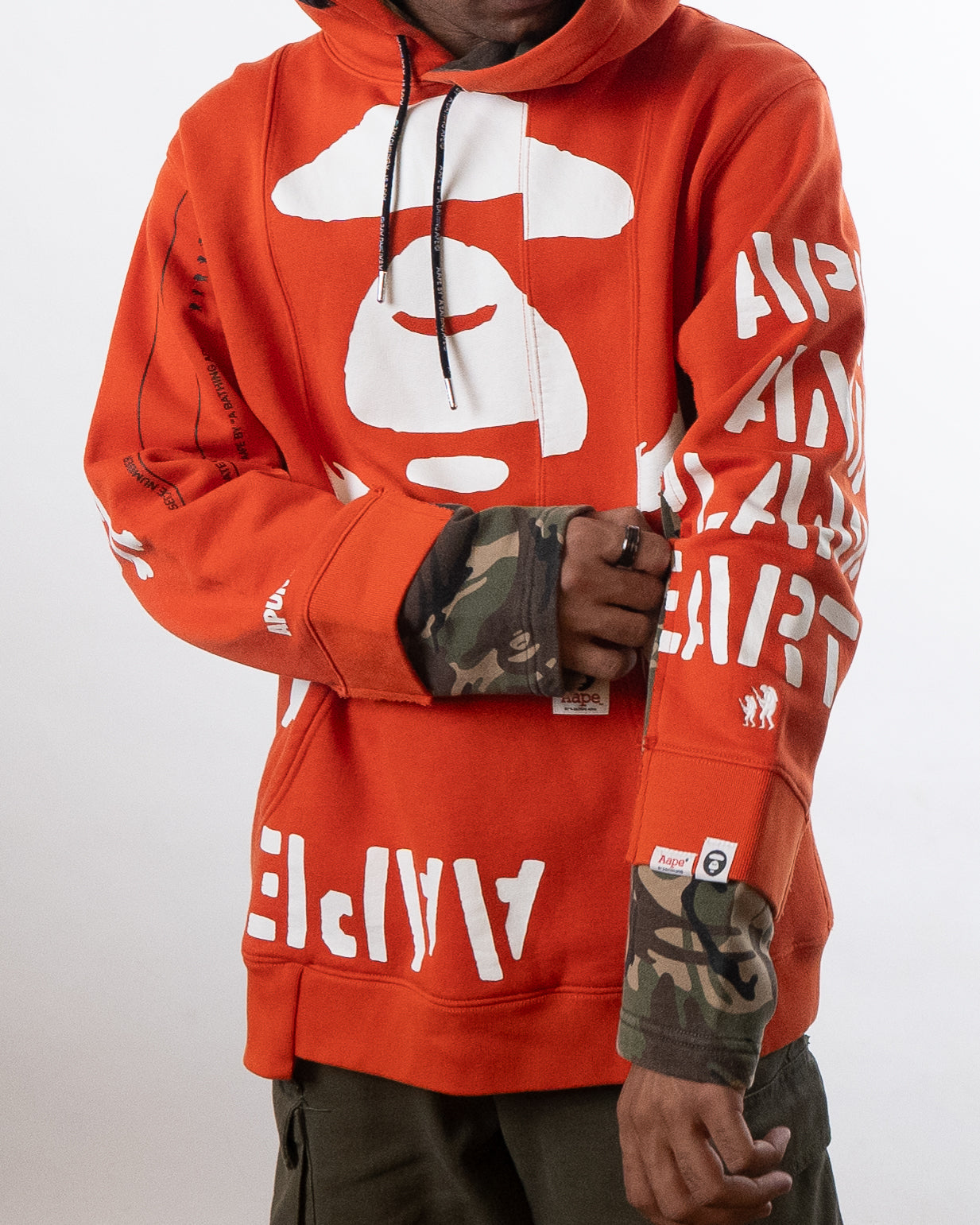 AAPE BY BATHING APE Aape By A Bathing Ape Universe Camo Hoodie