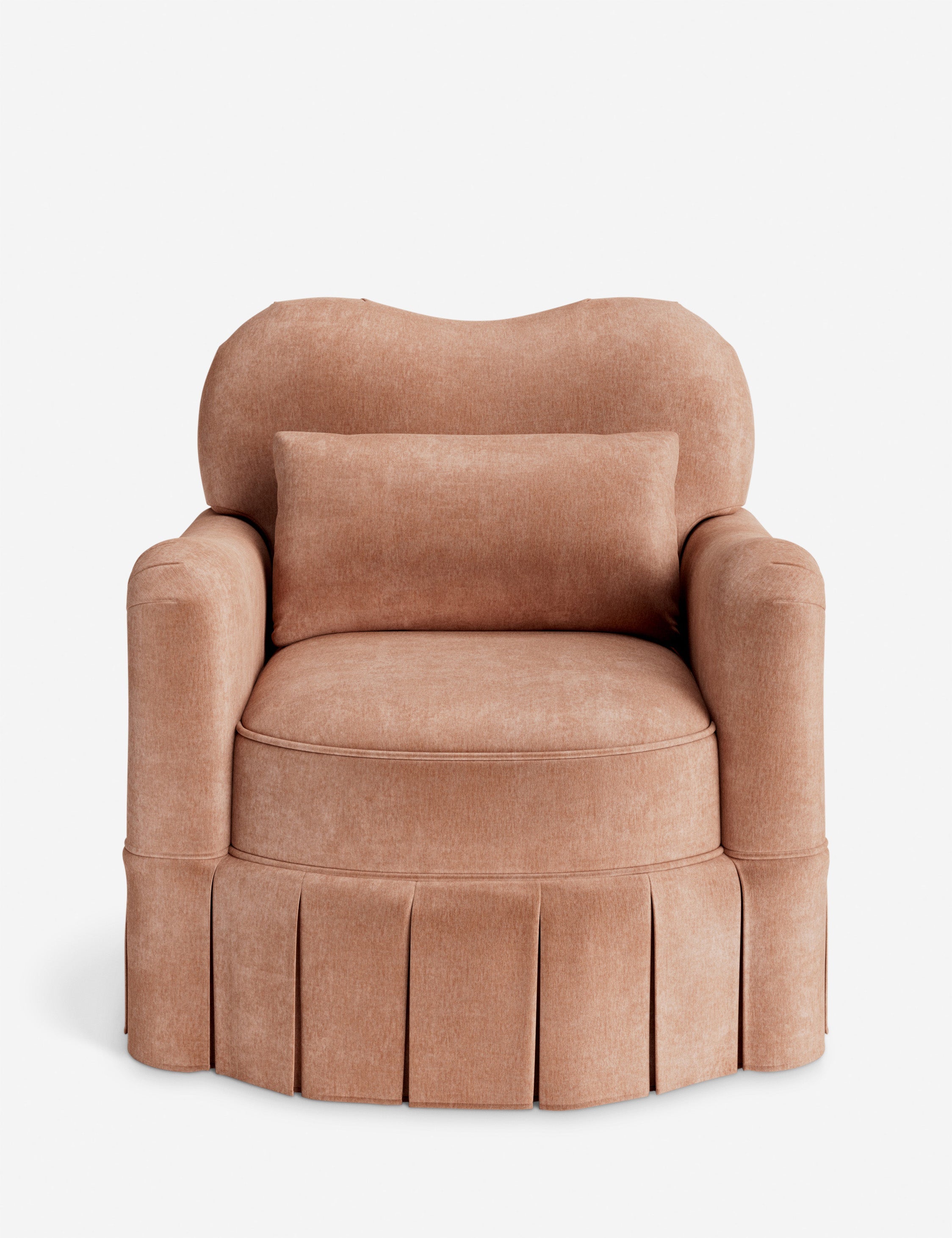 Lulu and Georgia Middleton Skirted Accent Chair by Ginny Macdonald - view 29