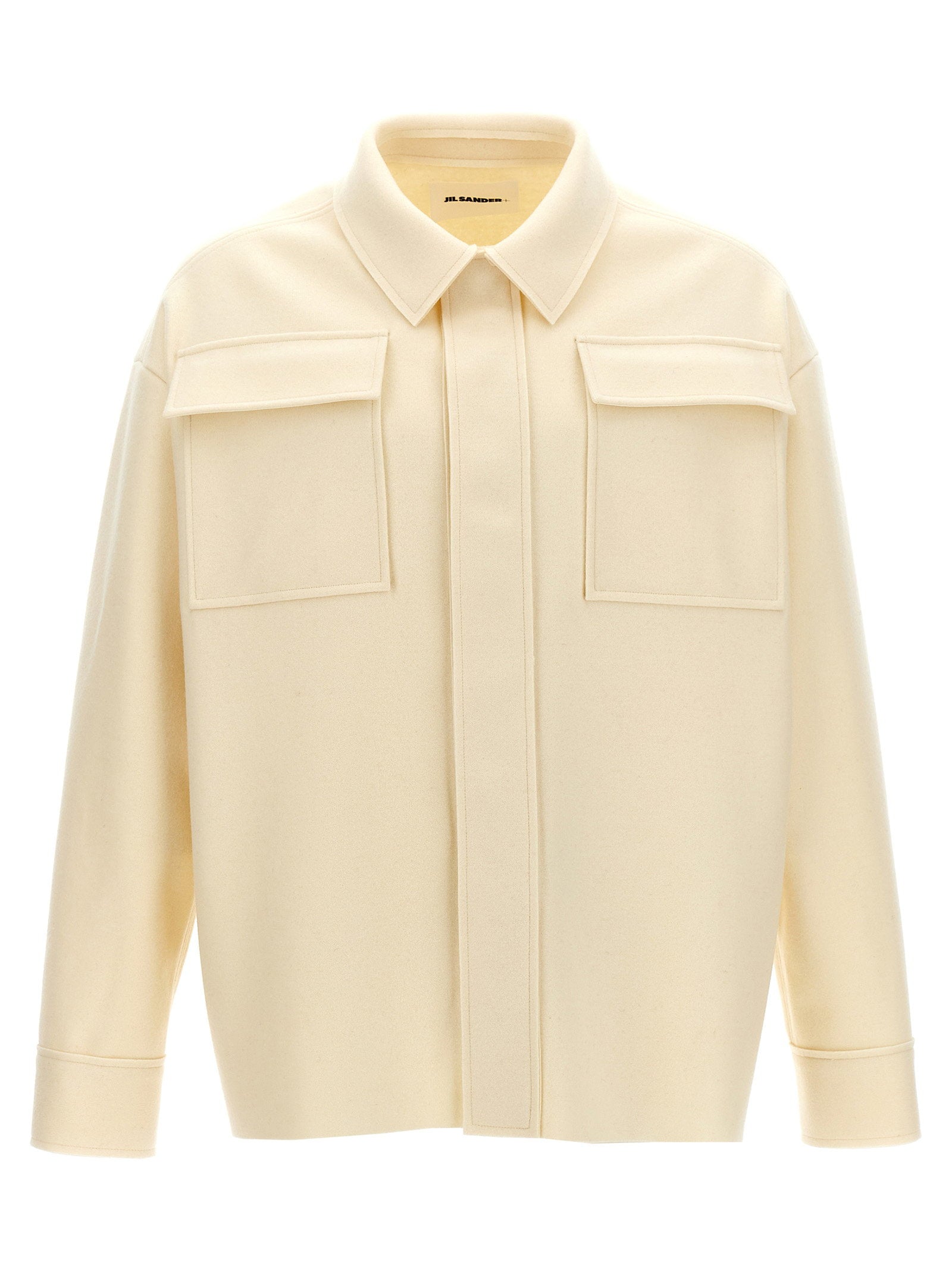 Jil Sander Cloth Shirt – 80% wool, 20% polyamide