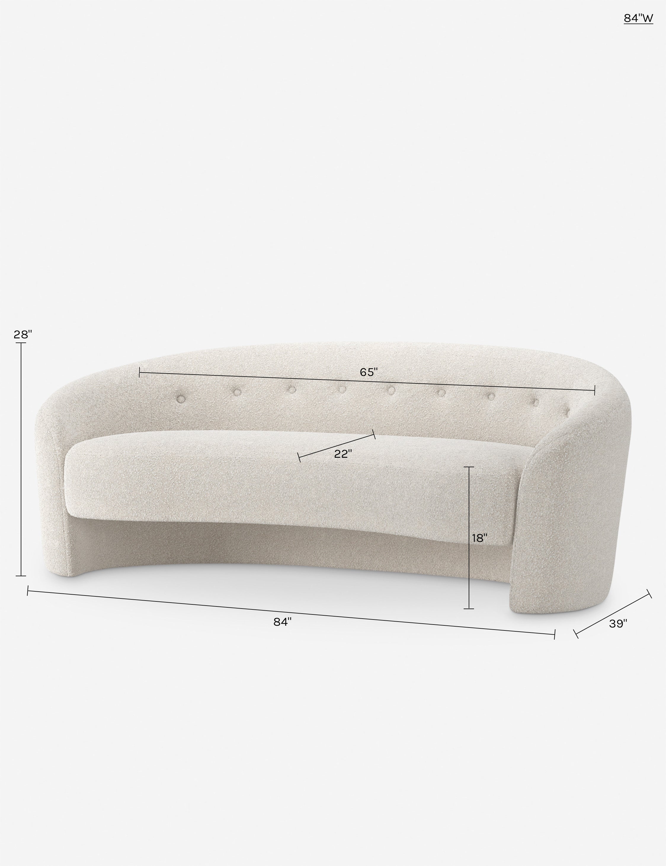 Lulu and Georgia The Button Sofa by Button Atelier x Co.House Designs - view 53