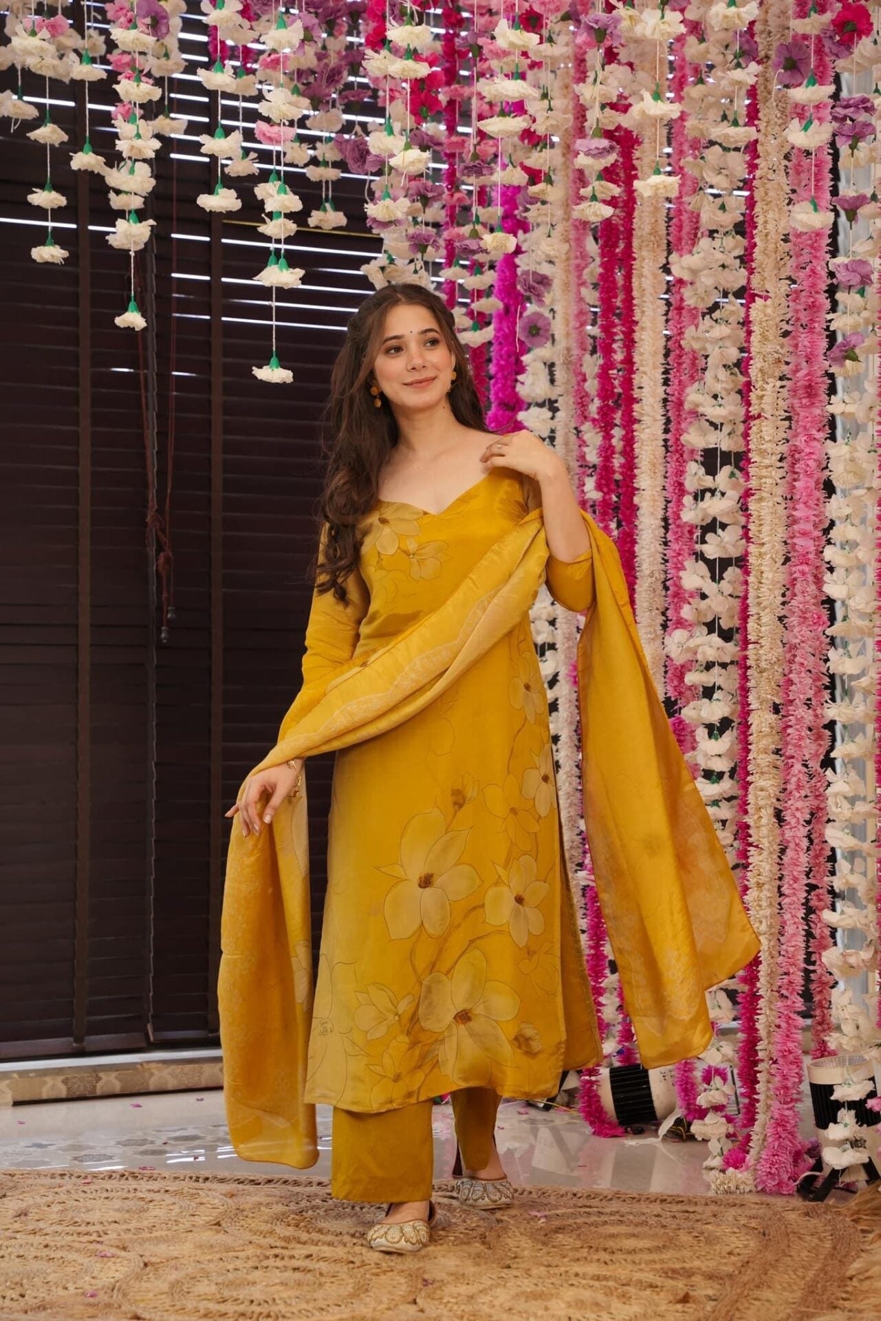 Idaho-o Meera yellow Kurta set - view 2