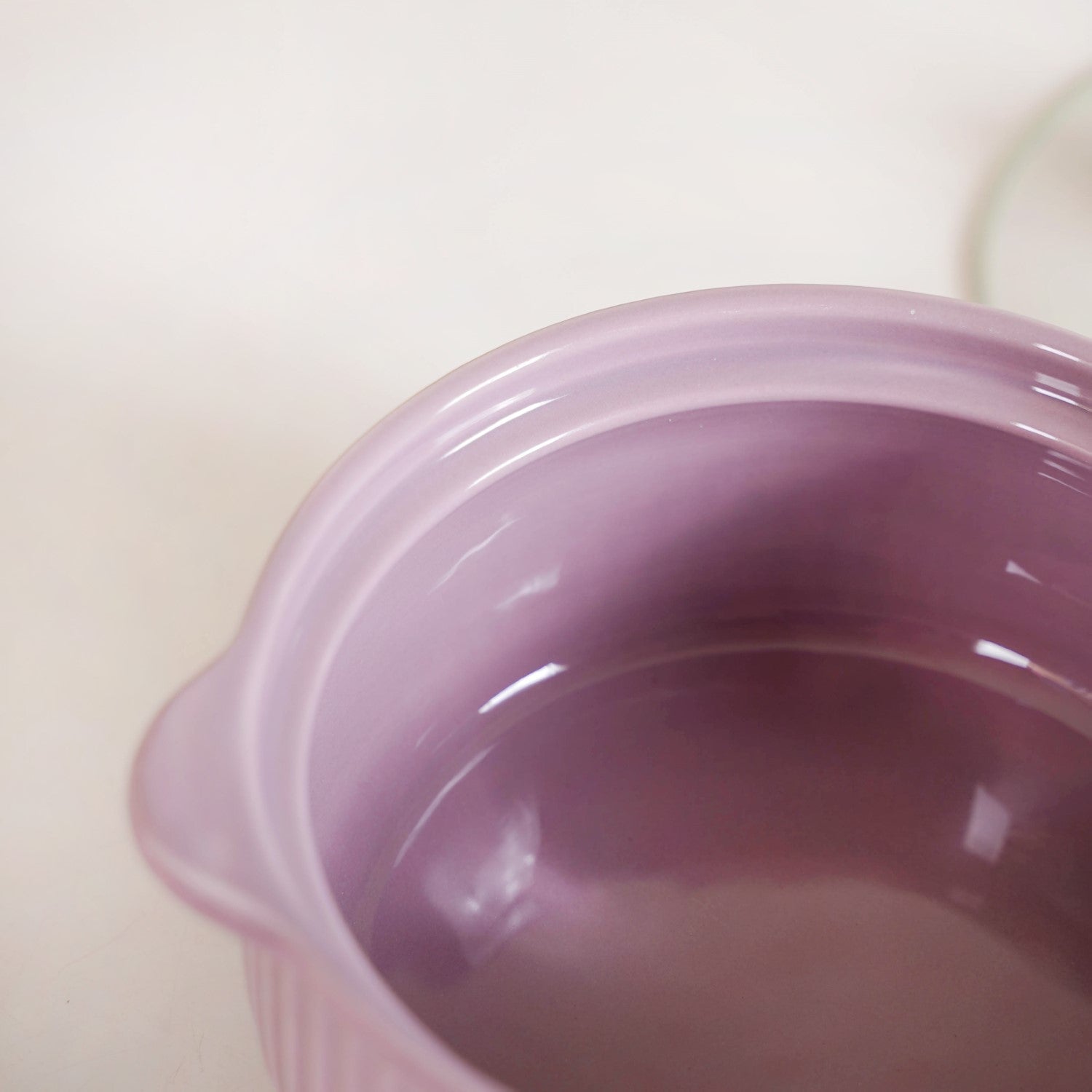 Nestasia Ribbed Multifunctional Serving Bowl With Lid 950ml - view 6