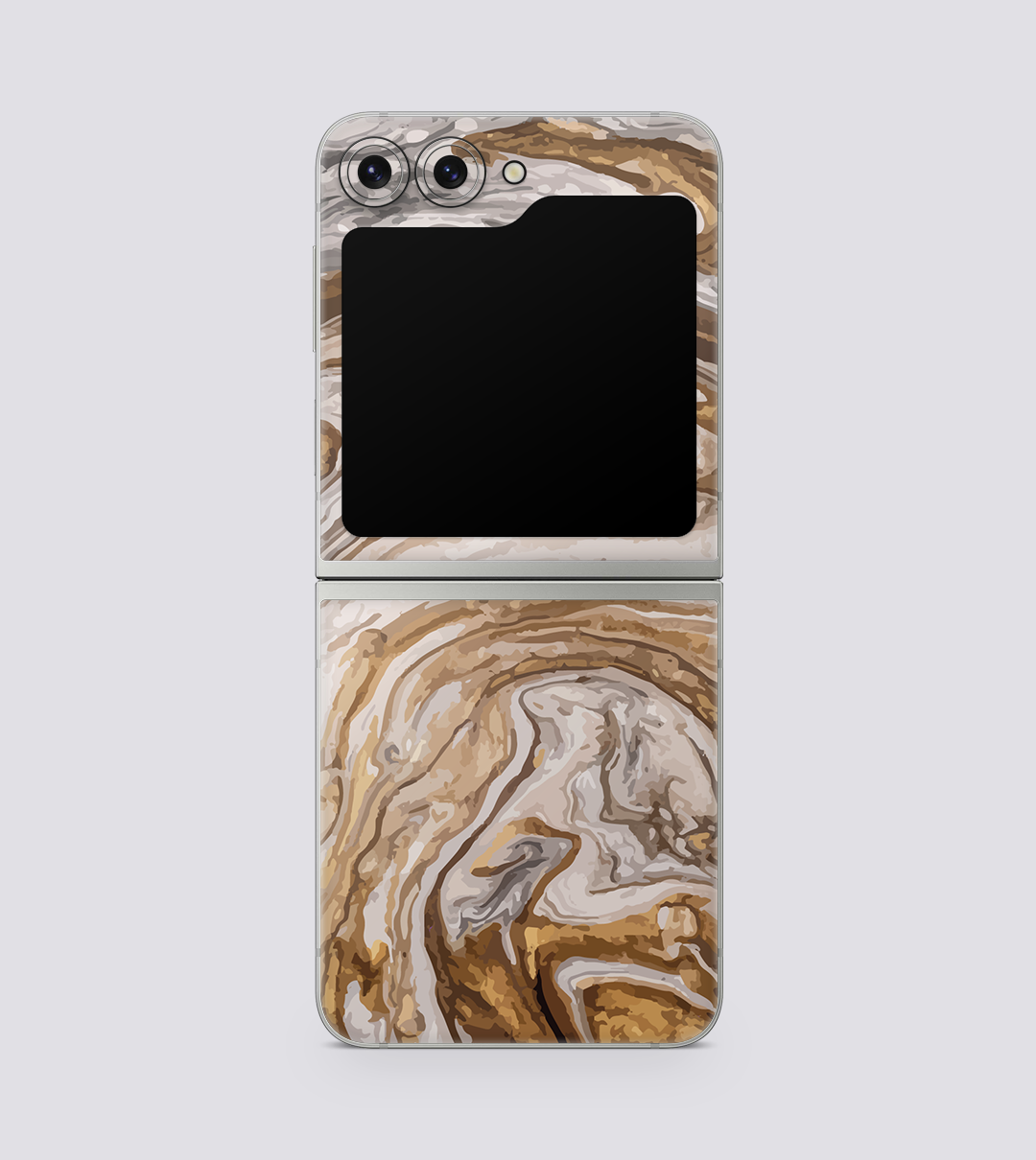 Samsung Galaxy Z Flip 6 Golden Swirl