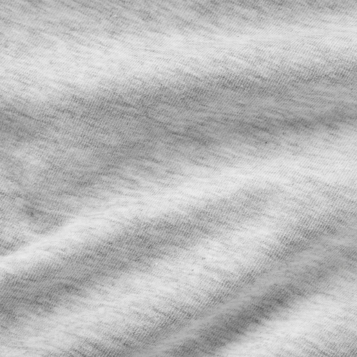 HYPE ELIXIR Skims Cotton Jersey T-Shirt Light Heather Grey - view 2