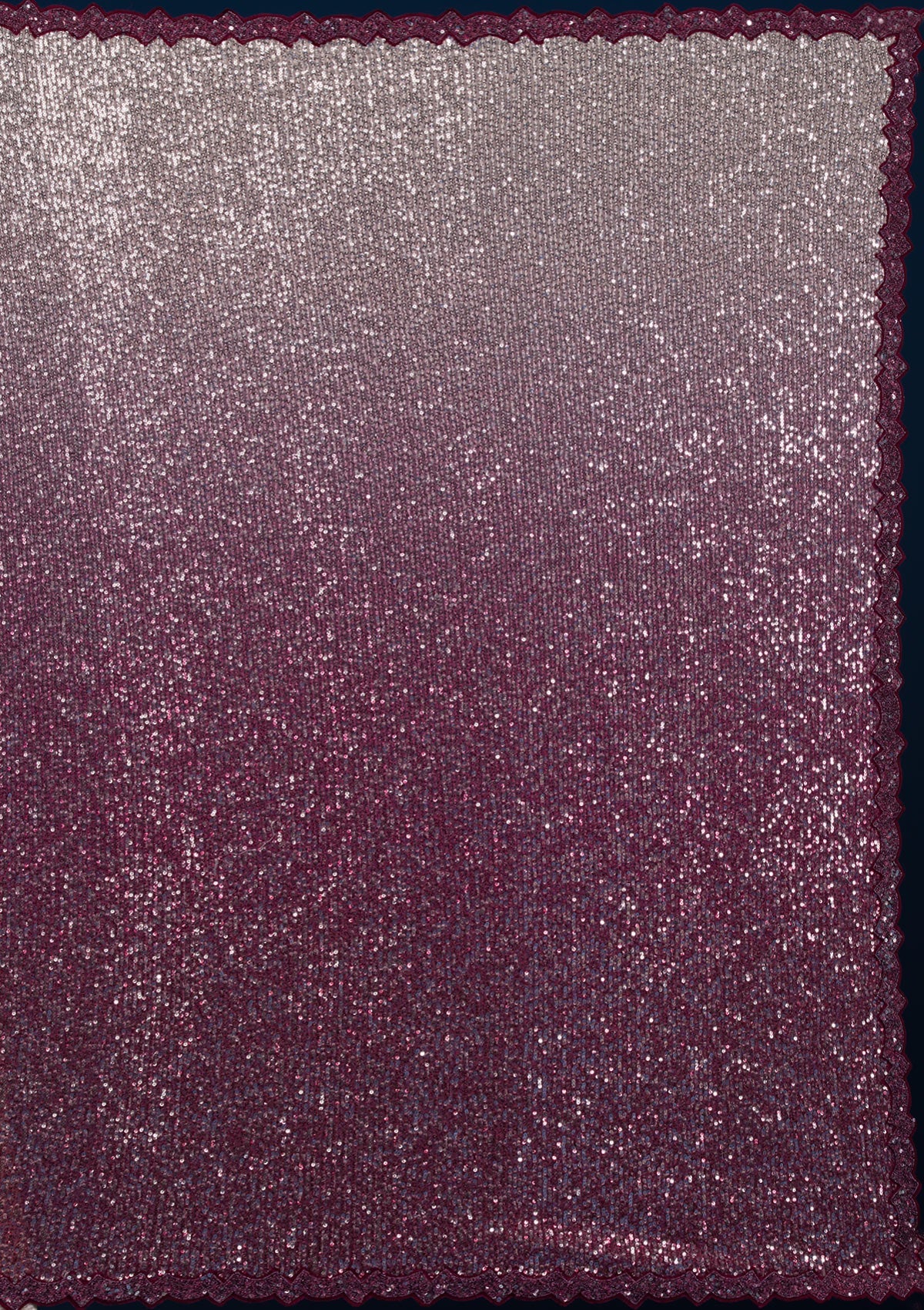 Koskii Maroon Sequins Georgette Saree – Women's - view 8