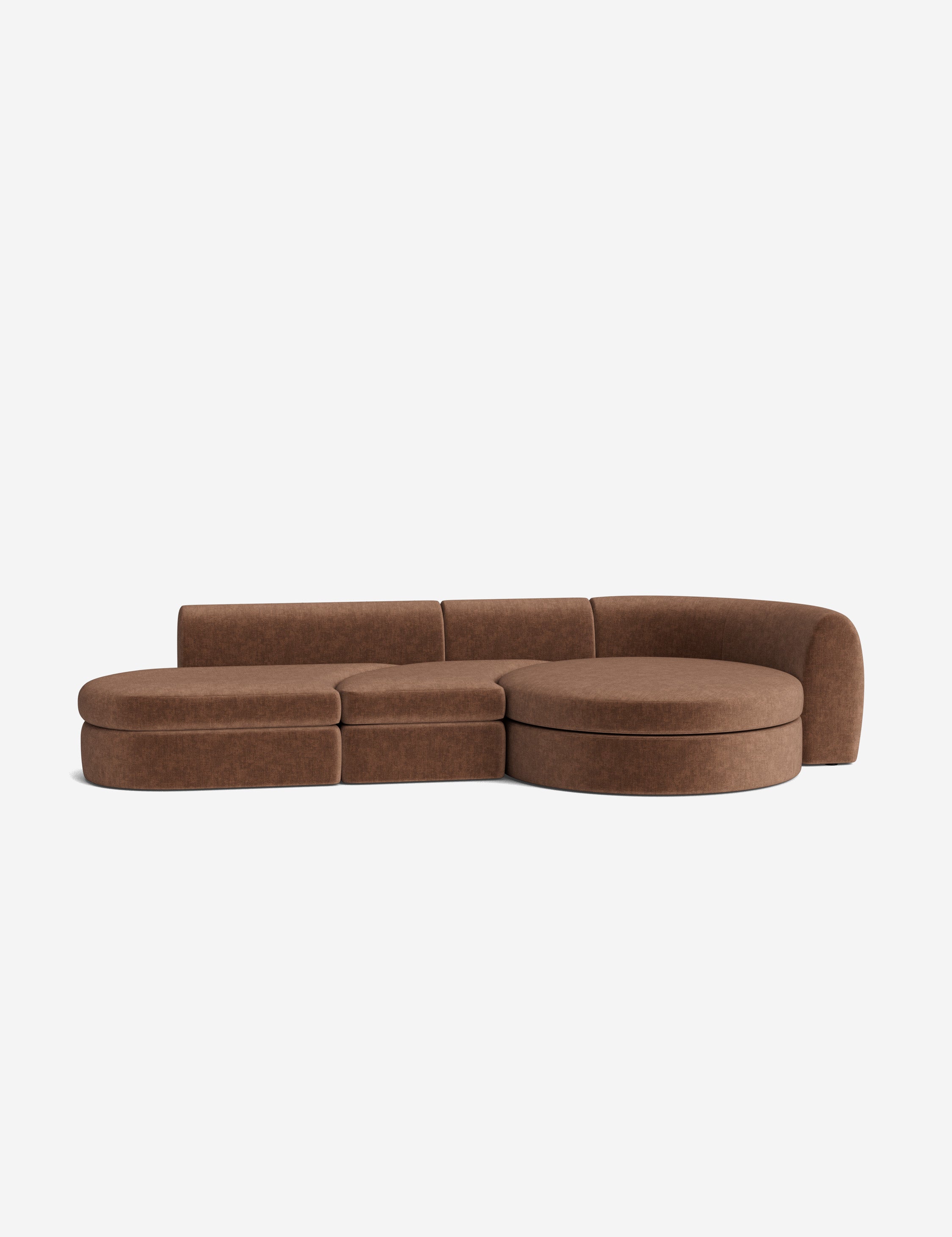 Lulu and Georgia Buckley Modular Chaise Sectional Sofa - view 146