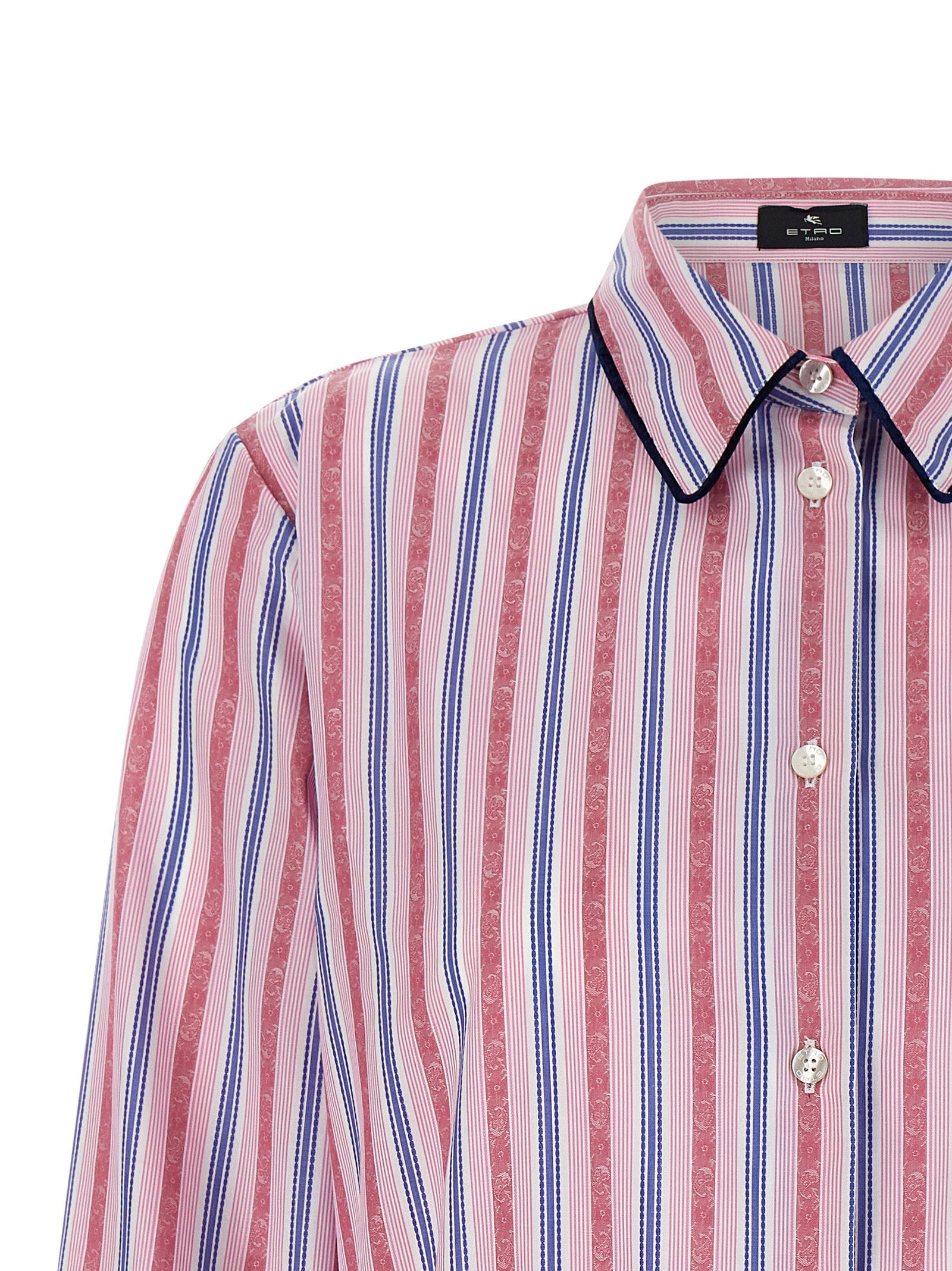 Etro Fil Coupé Shirt – 100% cotton - view 3