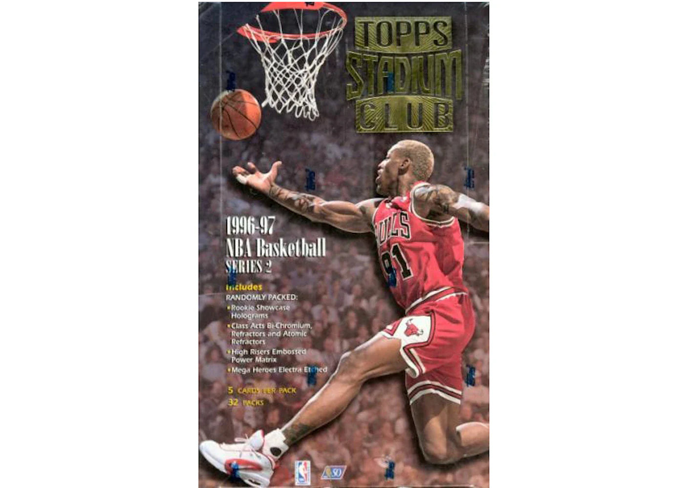 1996-97 Topps Stadium Club Series 2 Basketball Hobby Box
