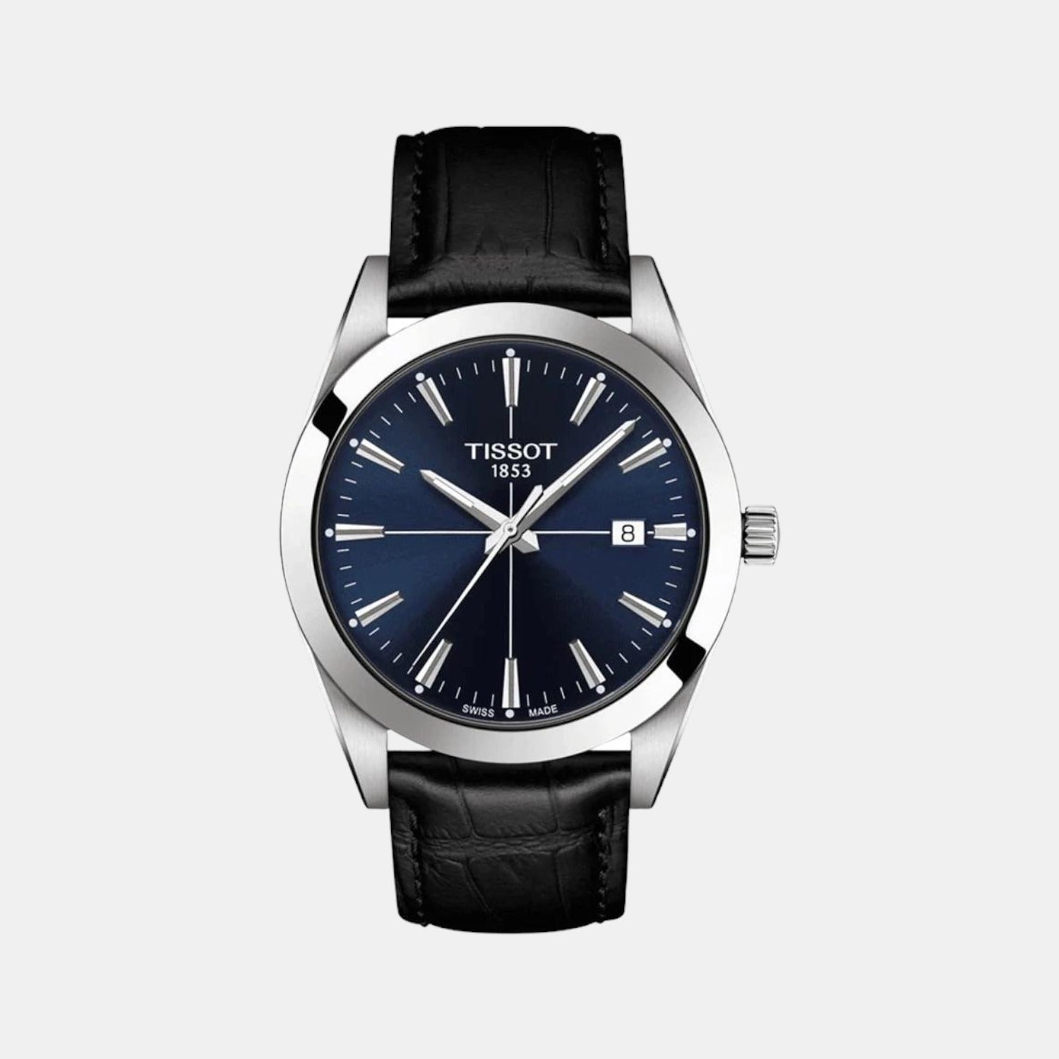 Tissot Gentleman Men Analog Leather Watch T1274101604101