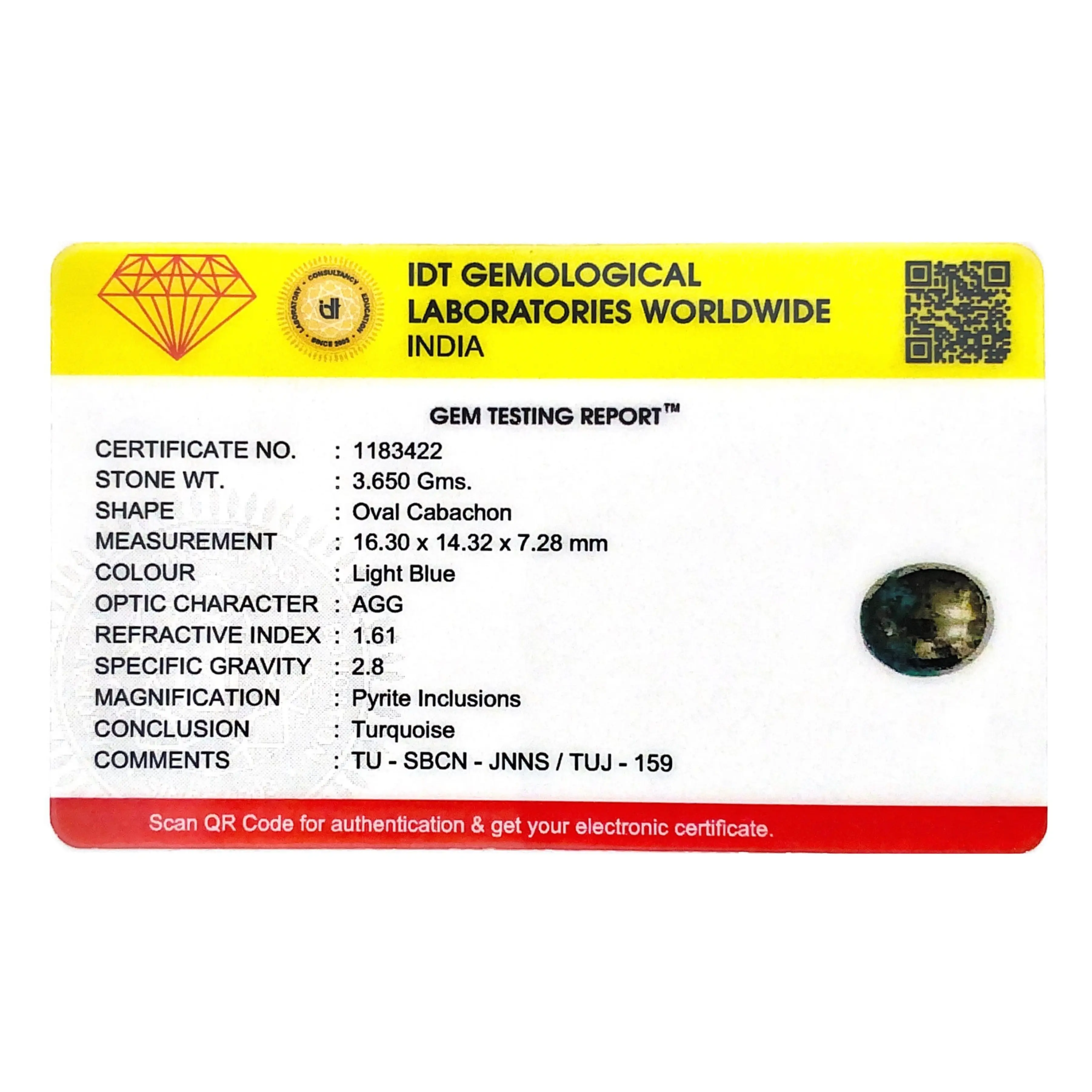 Pramogh Irani Firoza - 18.25 Carat - view 4