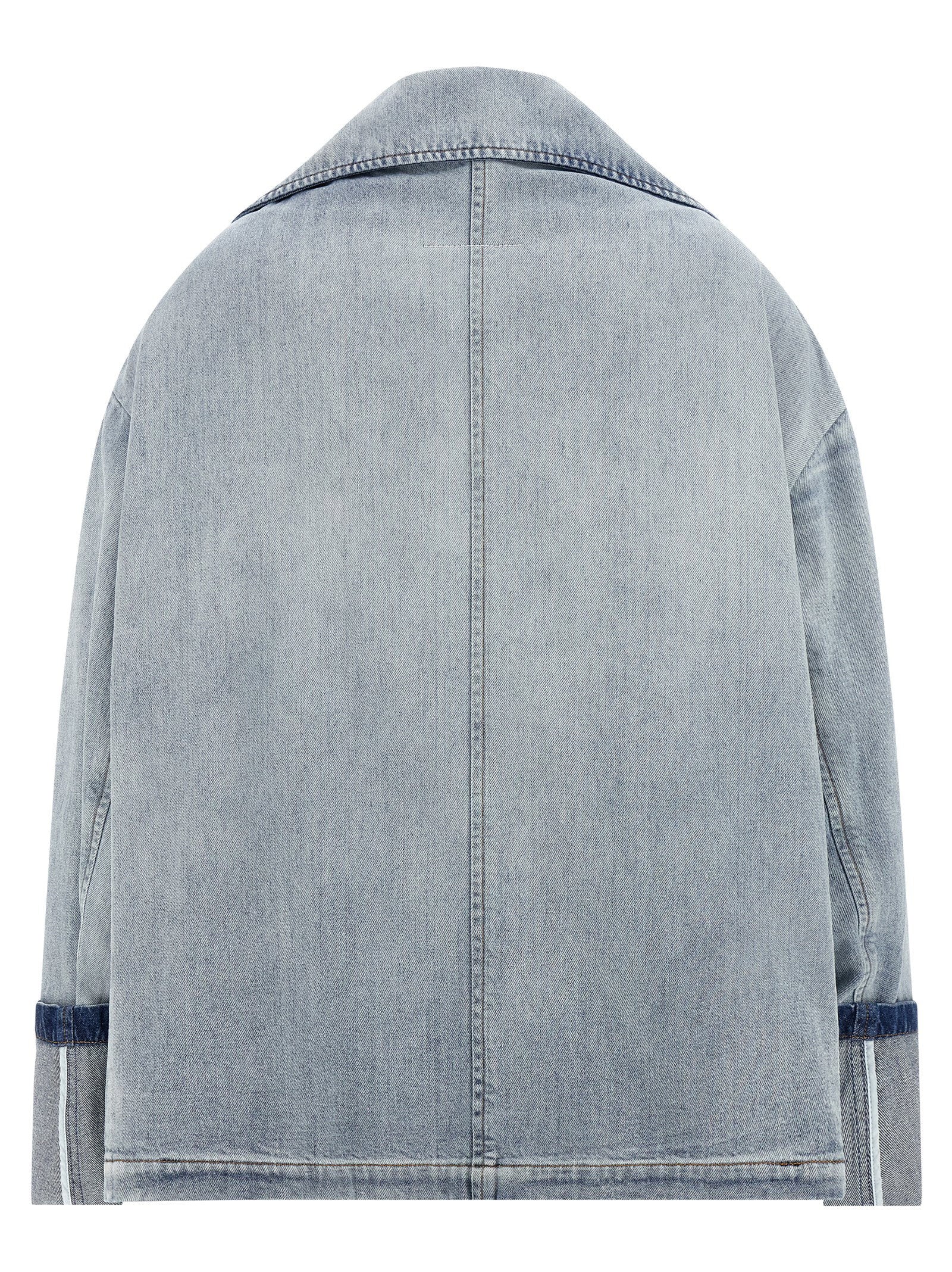 Mm6 Maison Margiela Double-breasted Jacket – 100% cotton - view 2
