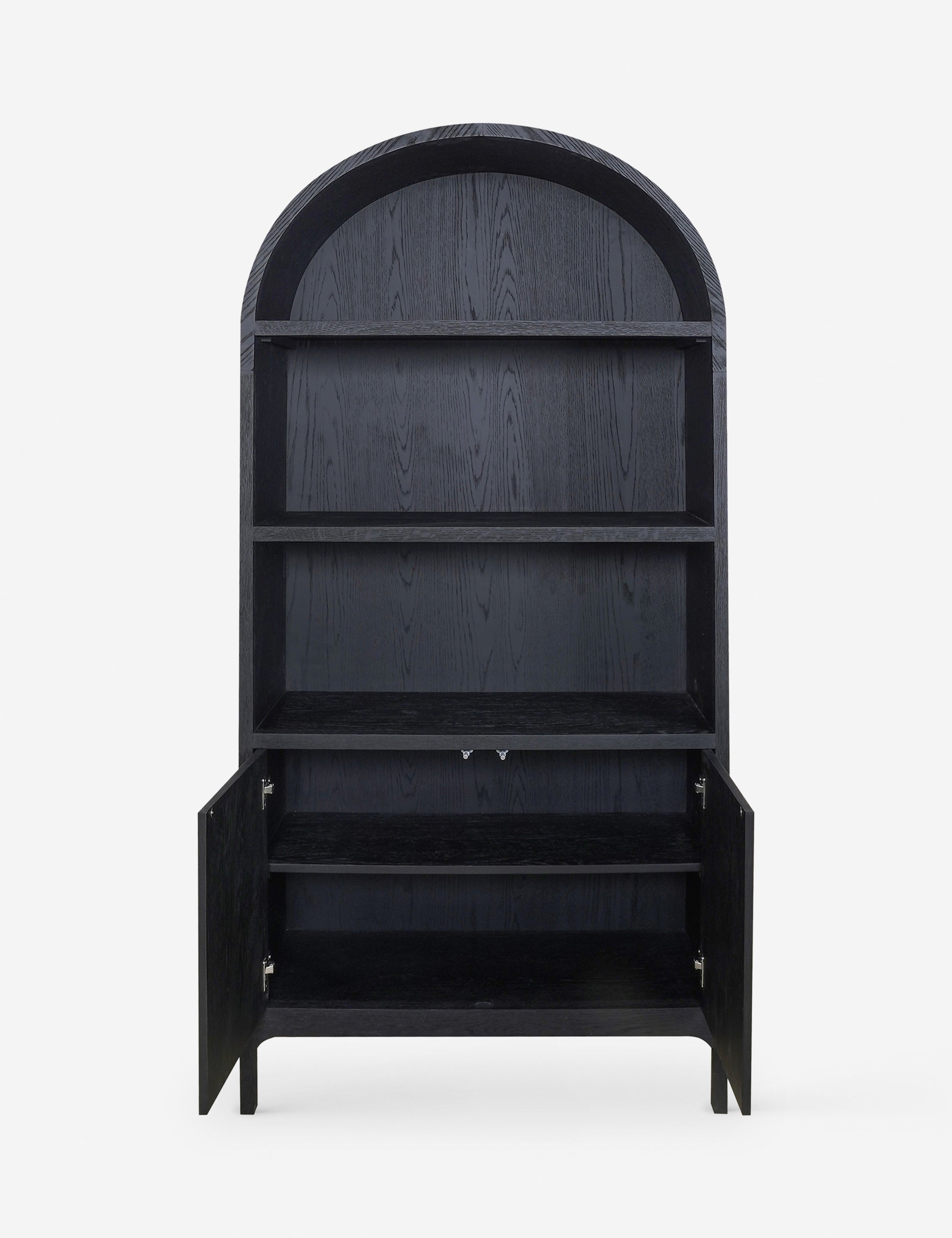 Lulu and Georgia Faron Cabinet – Black Oak - view 2