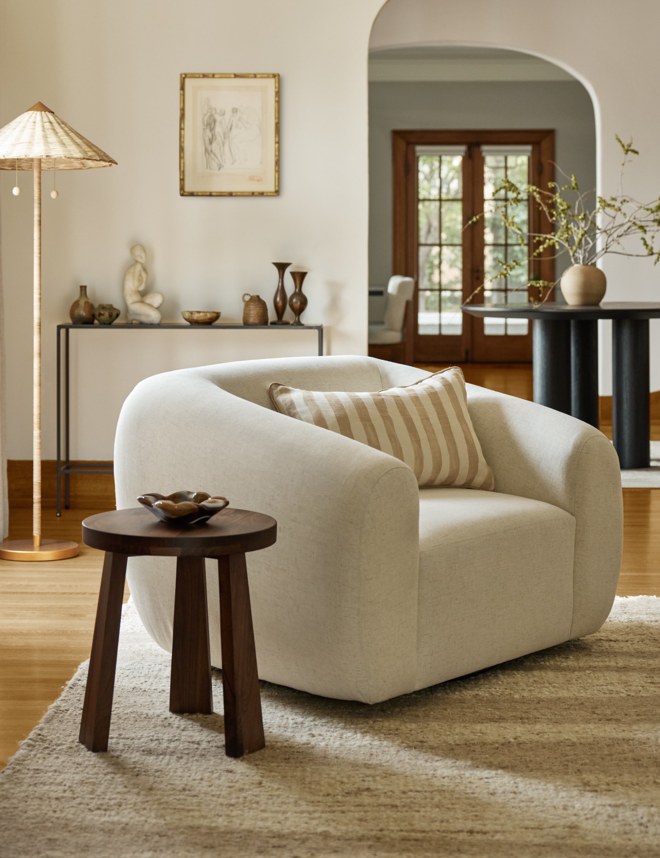 Lulu and Georgia Harlowe Swivel Chair - view 2