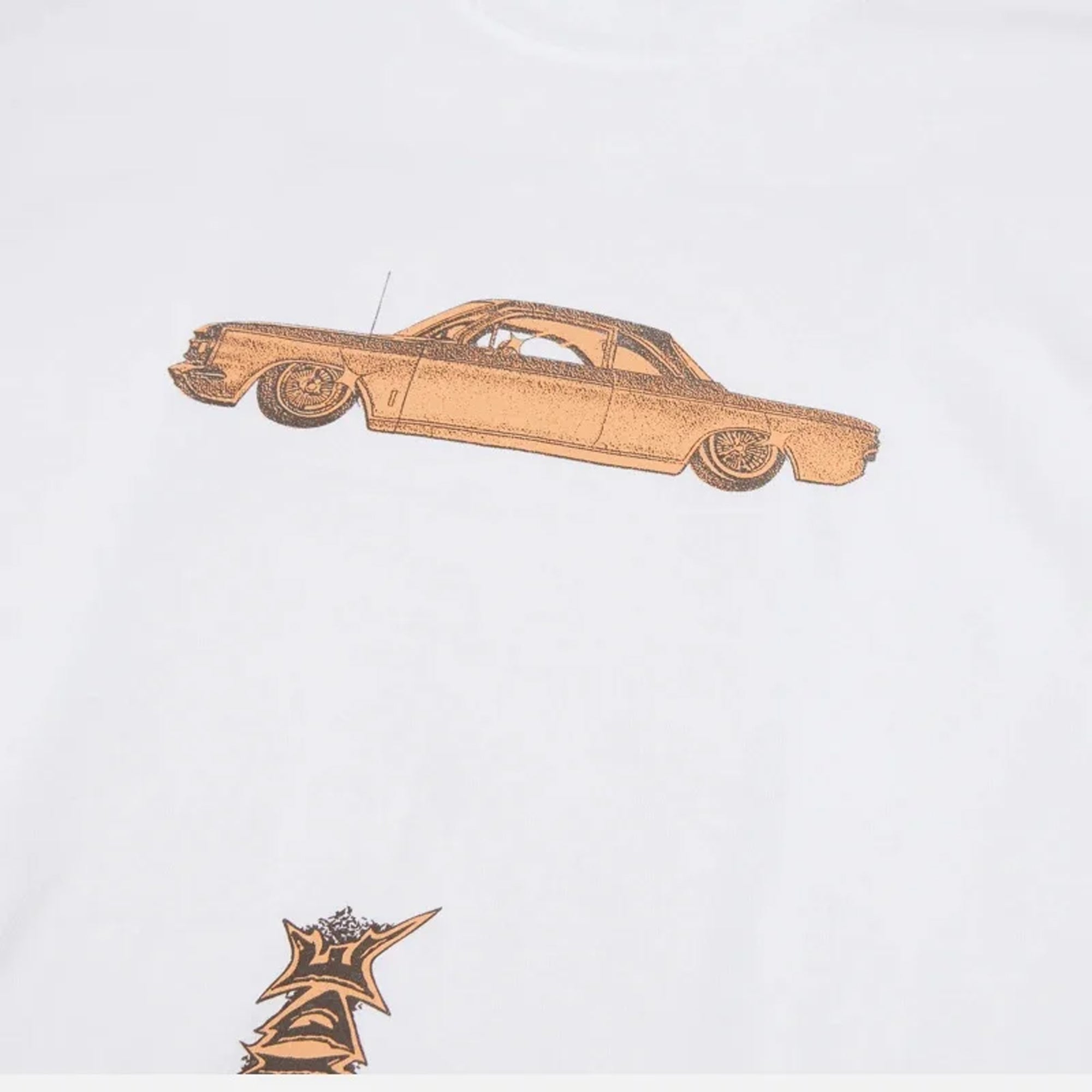 Huf | Car Club T-shirt { White - view 3