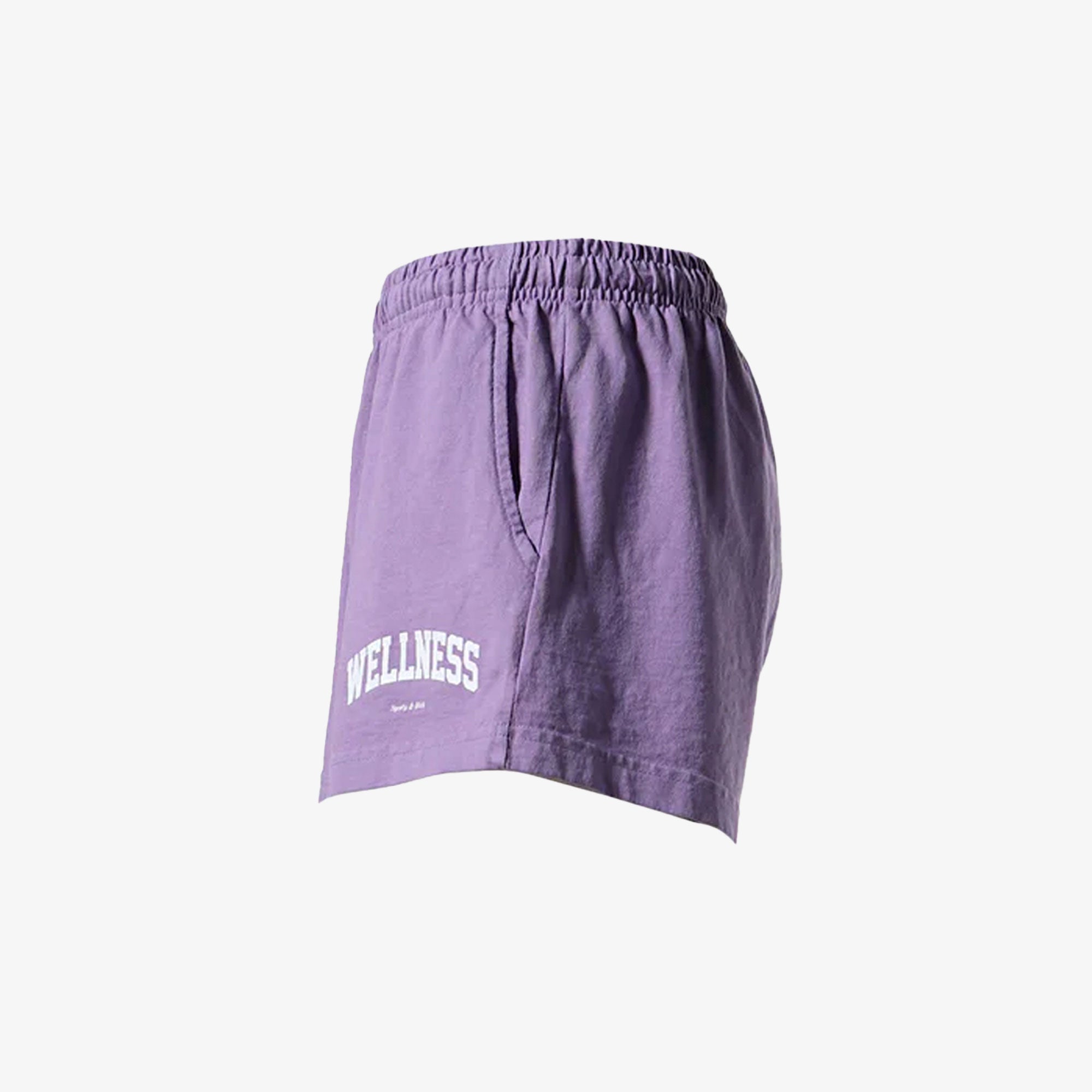 Sporty & Rich | Wellness Ivy Disco Short { Violet/white - view 4