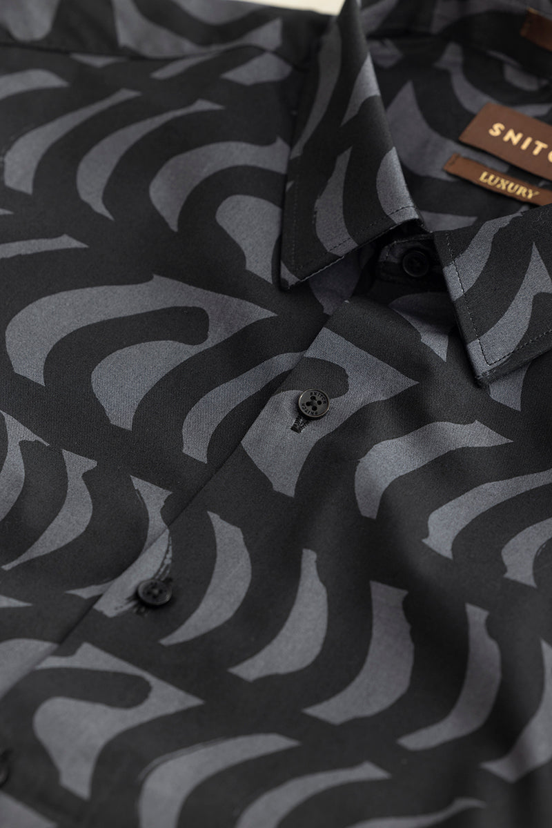 SNITCH Bracket Burst Black Shirt - view 2