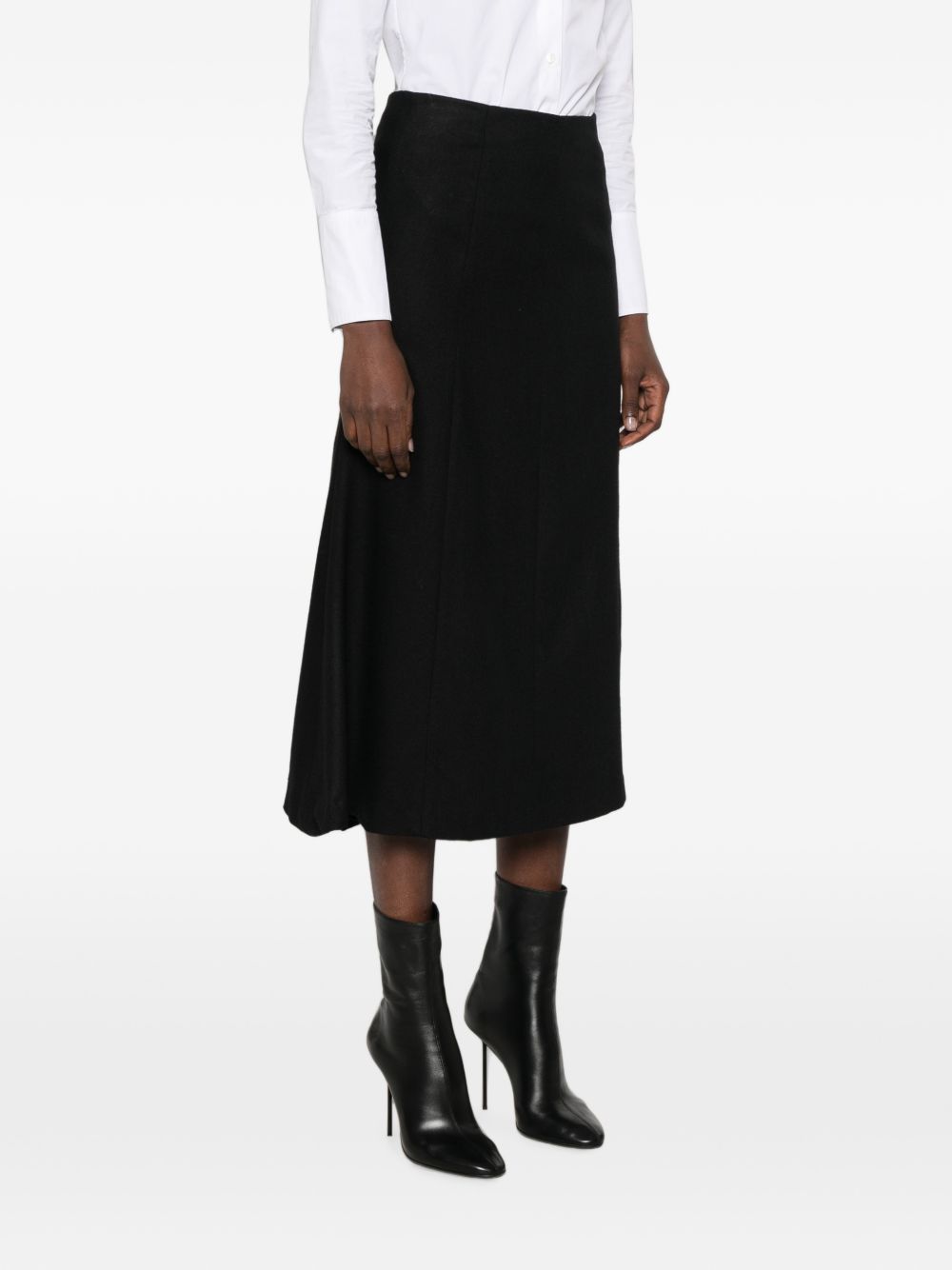 THE LATEST Skirt – 65%Wool 35%Polyester - view 2