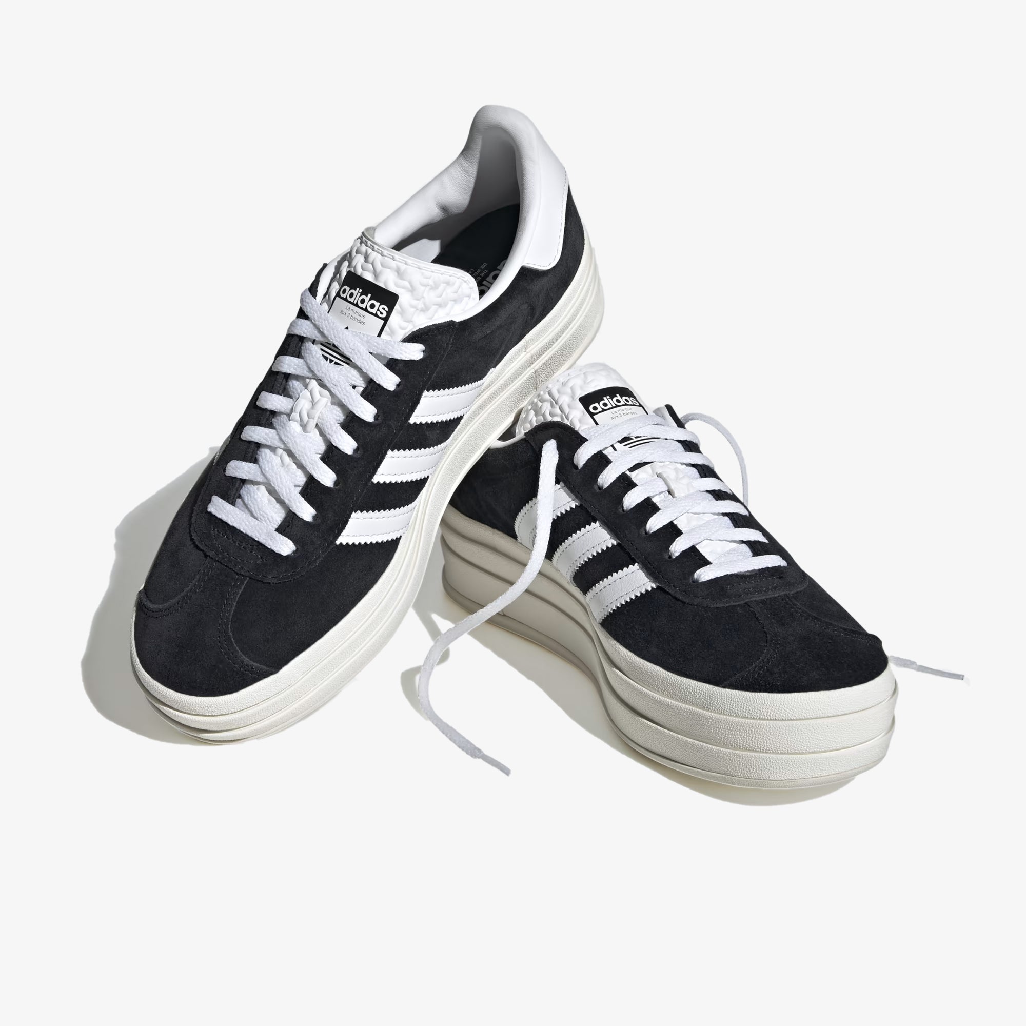 Gazelle bold core – Adidas Originals | GAZELLE BOLD { CORE BLACK/WHITE
