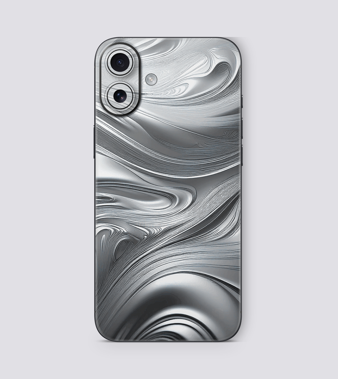 Apple iPhone 16 Plus Silver Swirl