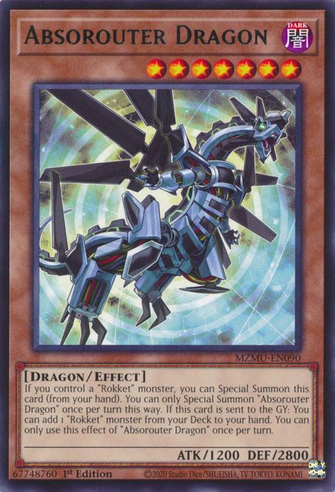 Yu-Gi-Oh! Absorouter Dragon - MZMU-EN090 - Rare - 1st Edition