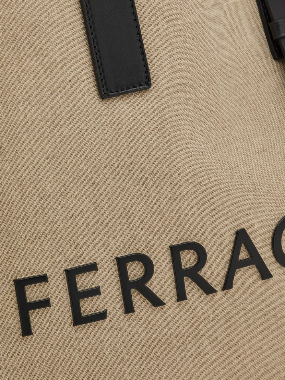 Ferragamo logo-embossed leather tote bag - view 4