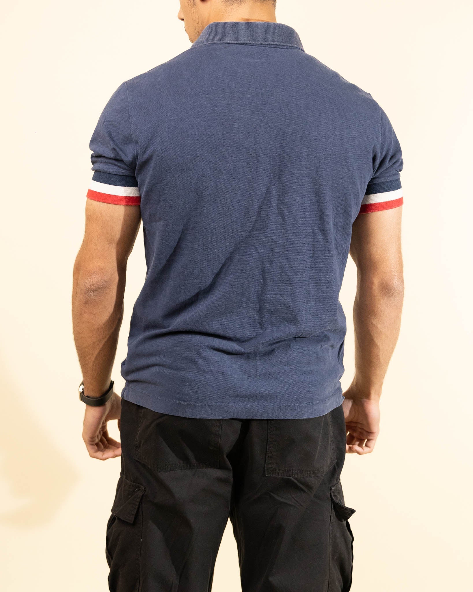 Moncler Logo-Patch Polo T-Shirt - view 3