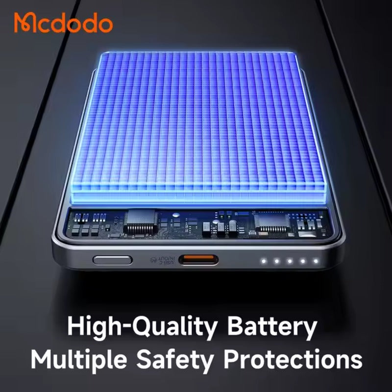 Million Cases MCDODO UltraSlim 20W Magnetic Alloy Power Bank 5000mAh - view 6