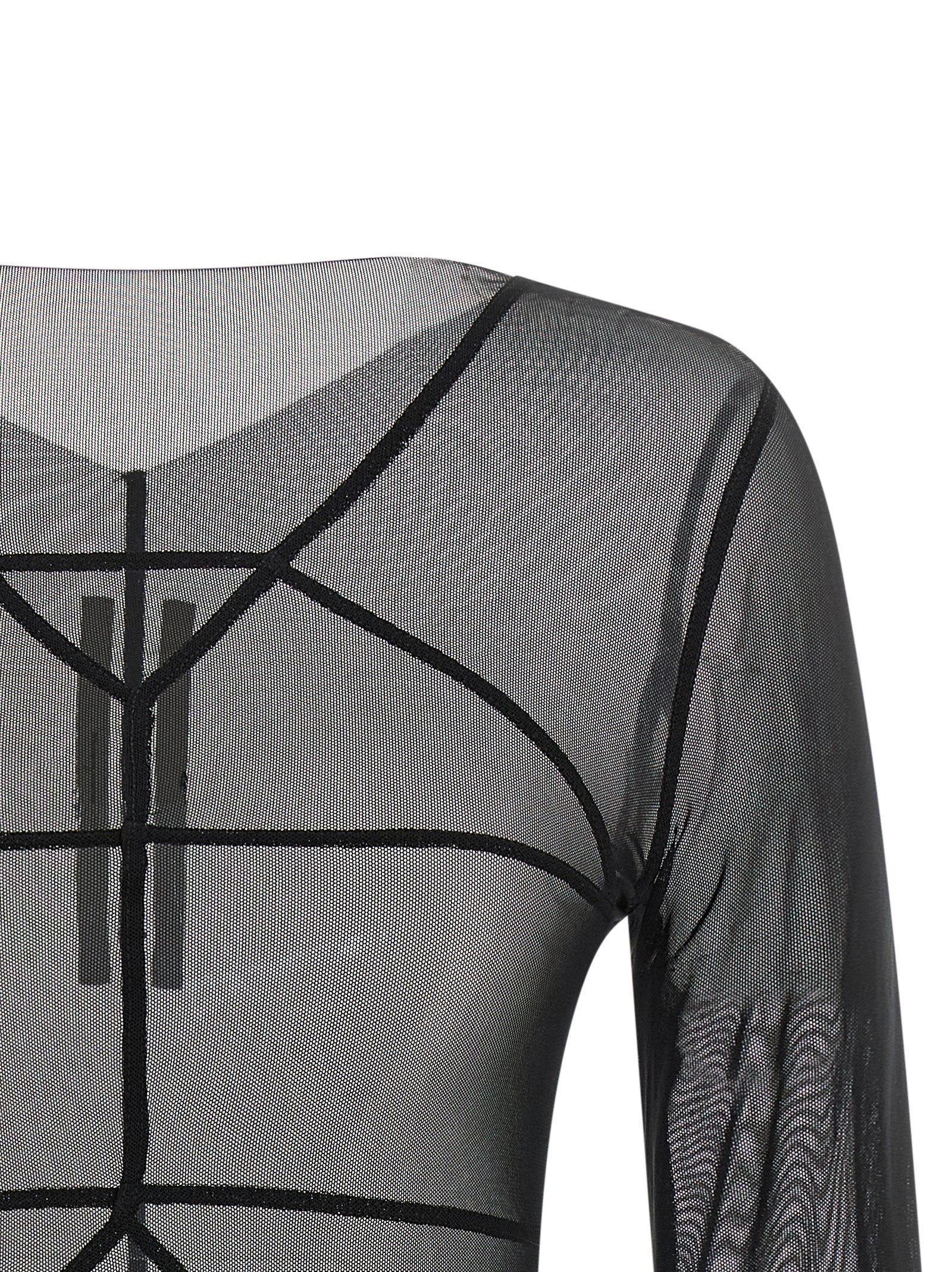 Rick Owens Temple Top Sweater – 93% nylon, 7% elastane - view 3