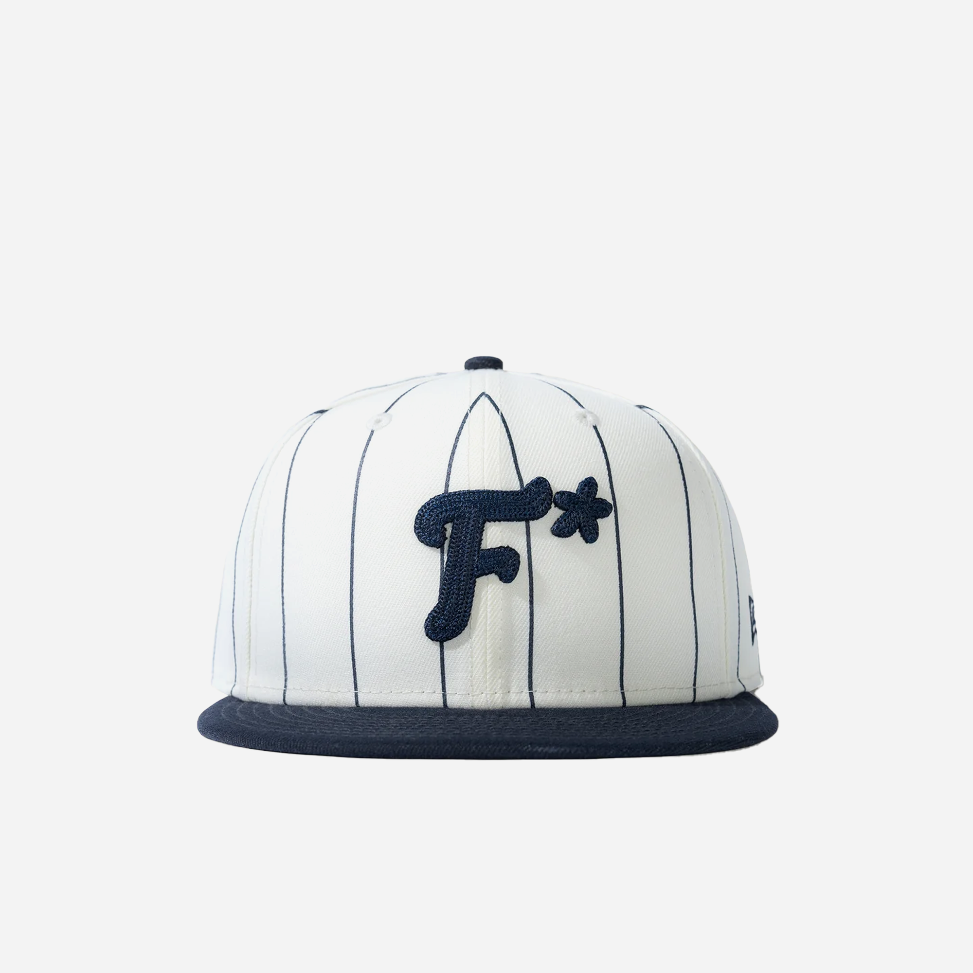 Golf Le Fleur Striped F Fitted Hat Navy