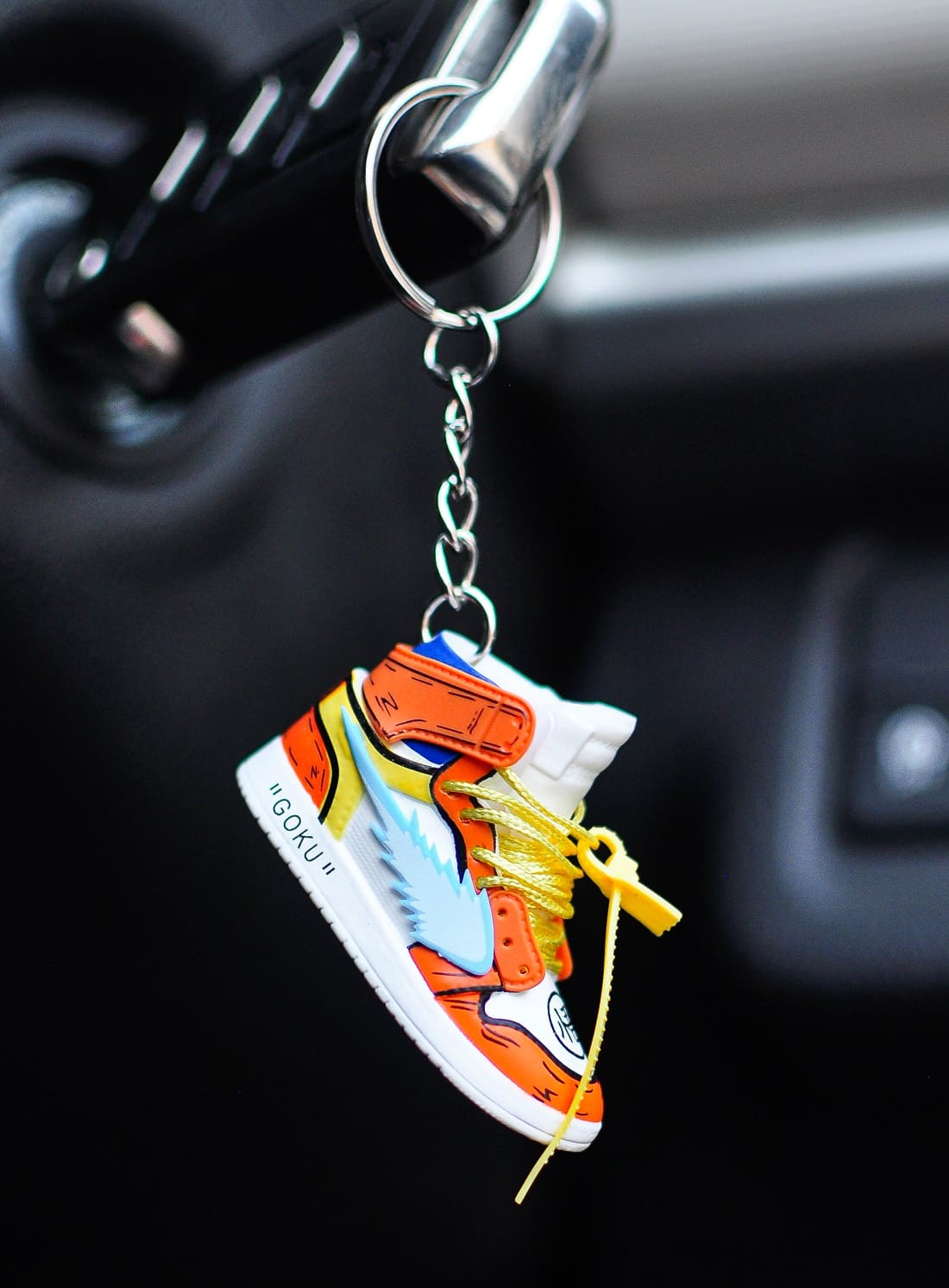 Kicks Machine 3D Sneaker Keychain Jordan 1 Goku