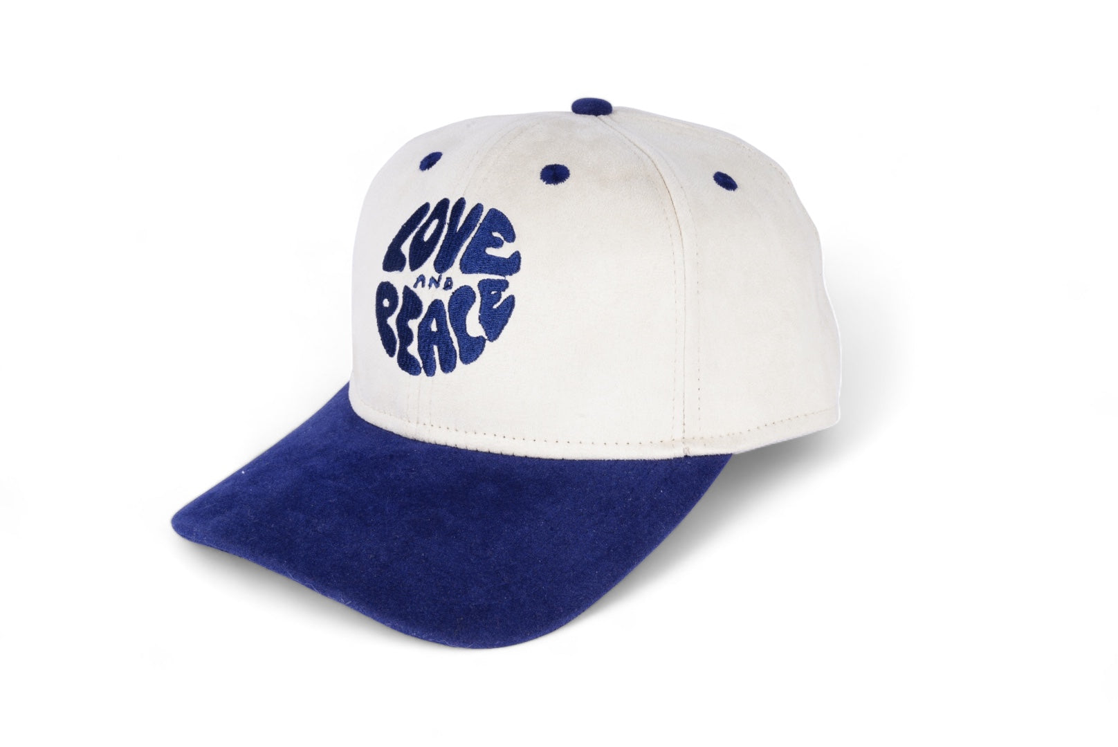 Cop Underdog Love and Peace Cap Blue
