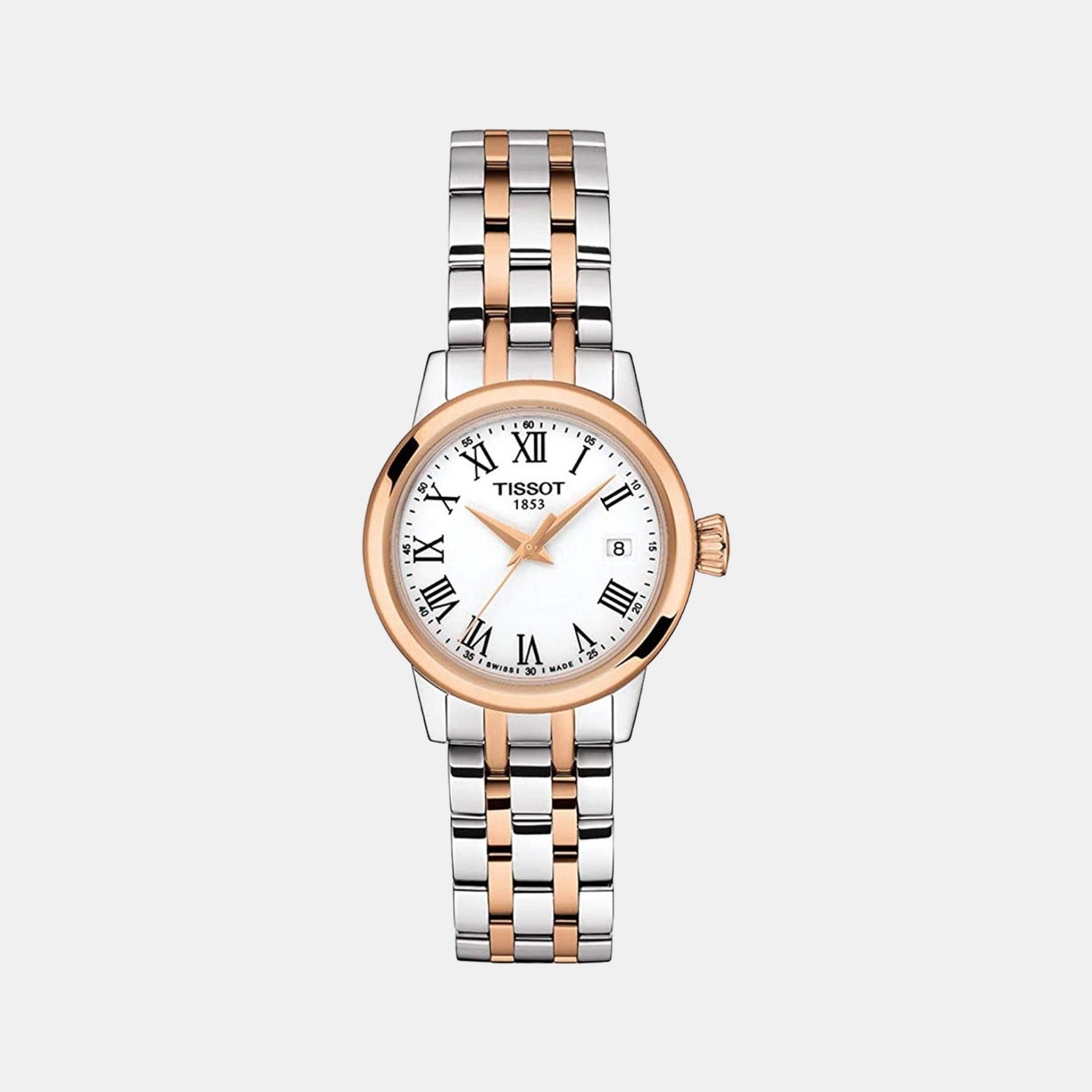 Tissot Classic Dream Women Quartz White Dial Analog Stainless Steel Watch T1292102201300