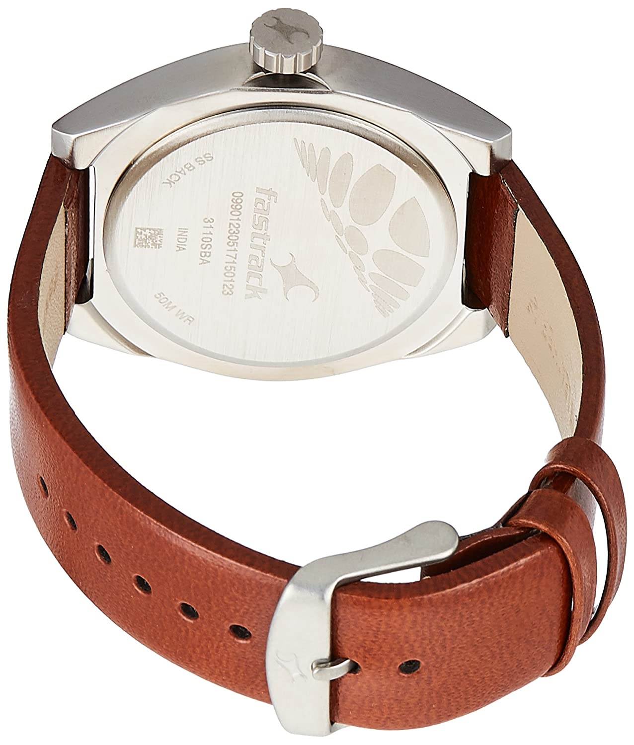 Checkmate silver brown – Fastrack Checkmate Silver & Brown