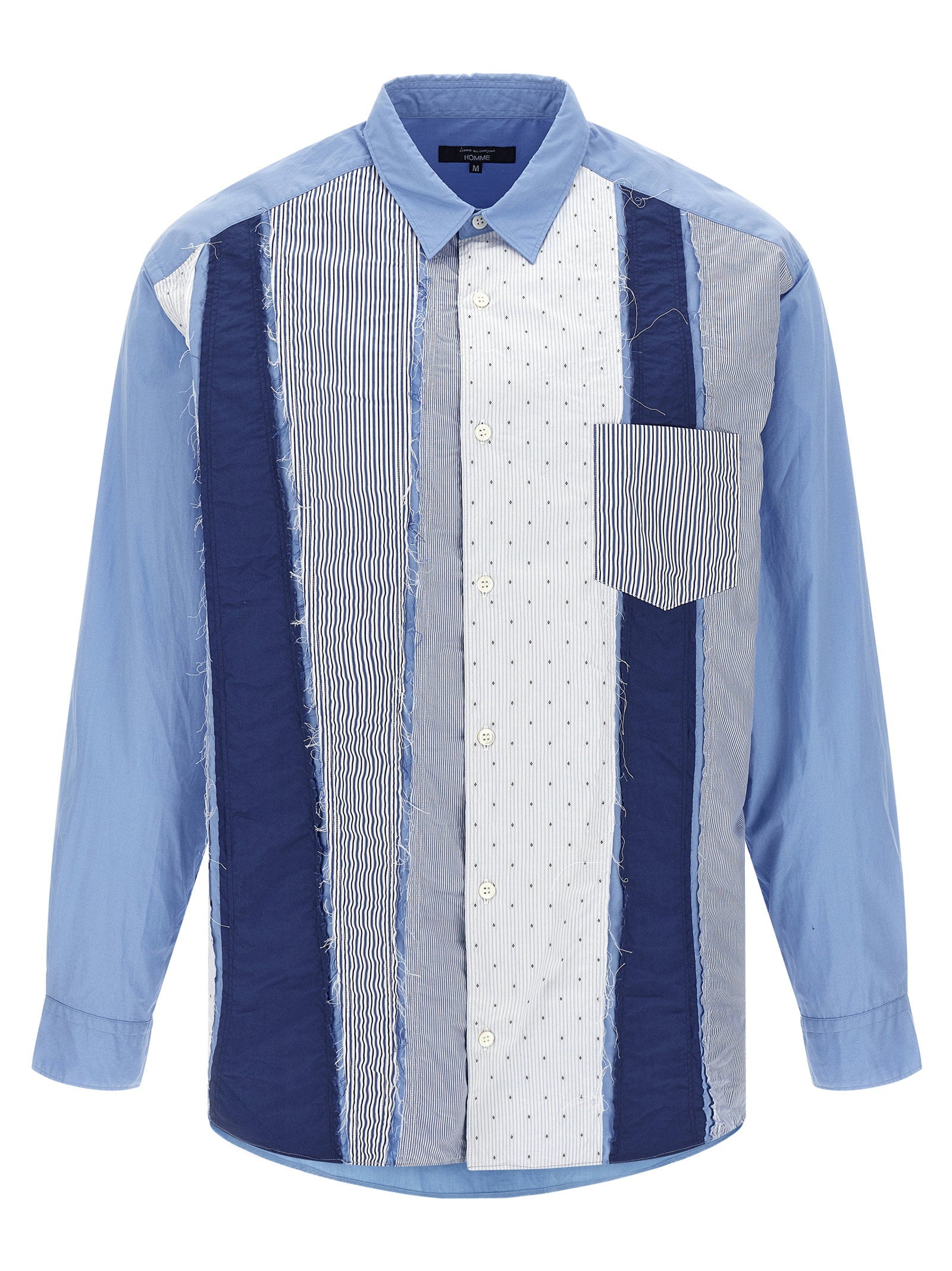 Comme Des Garҫons Homme Patchwork Shirt – 100% cotton