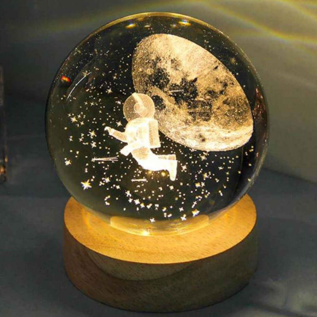 Mahak Crystal Ball Lamp - view 2