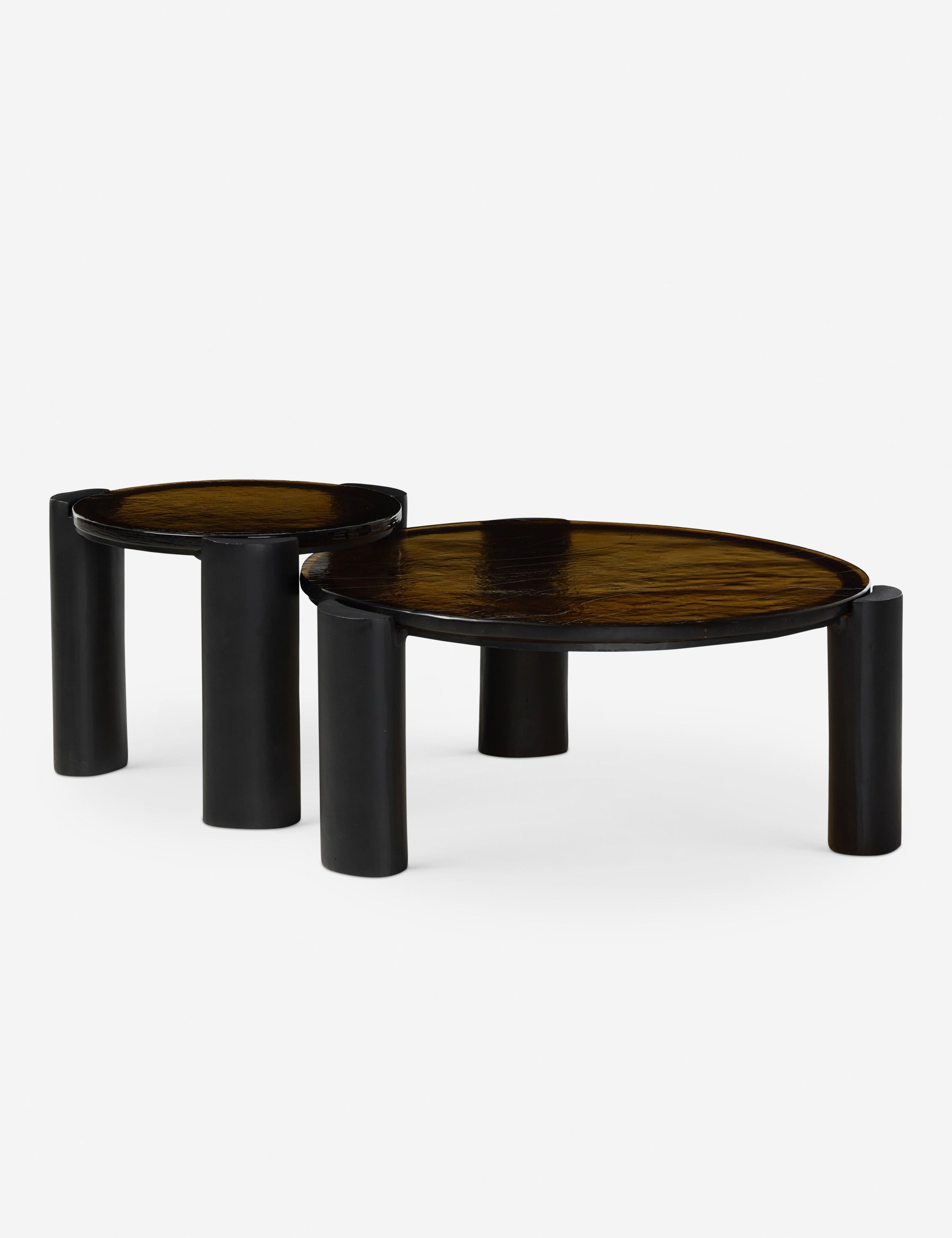 Lulu and Georgia Carlin Round Nesting Coffee Table