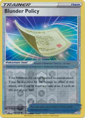 Uncommon swsh9-131 reverse – Pokémon Blunder Policy - 131/172 - Uncommon [swsh9-131] [Reverse Holo]