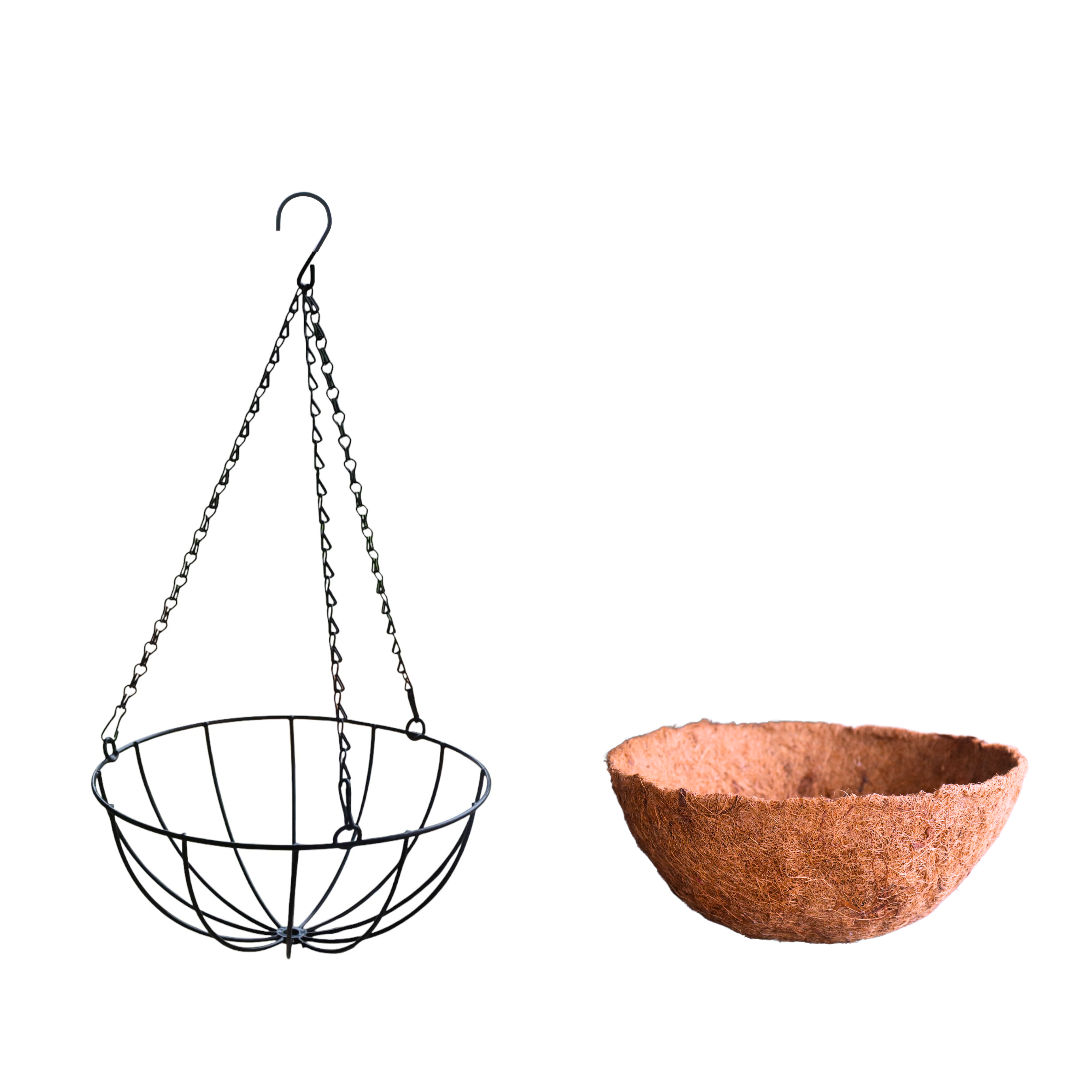 Seed2Plant 12 Inch Coir Hanging Pot