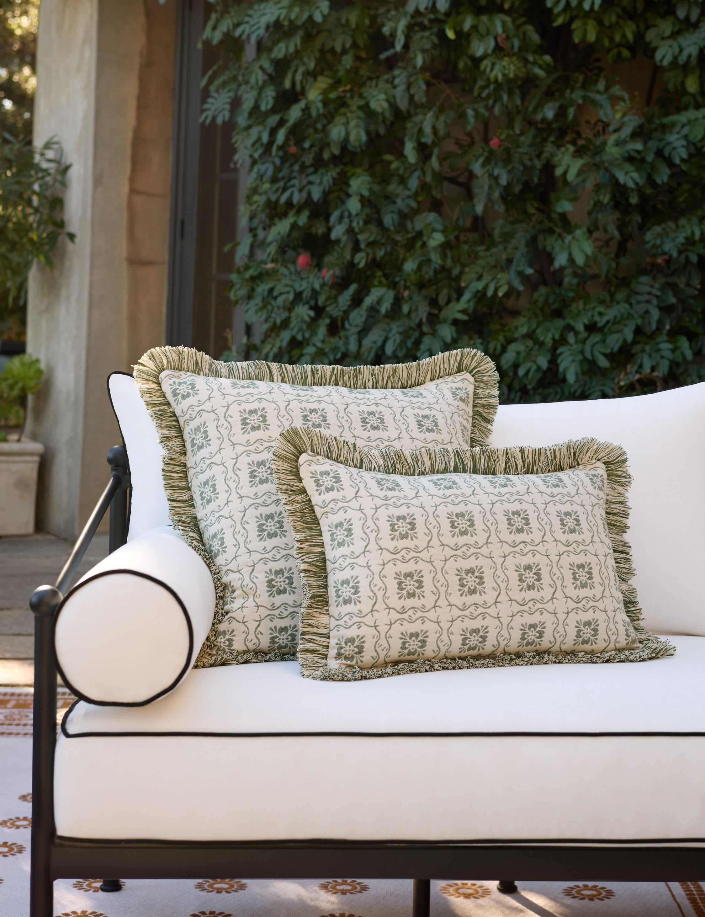 Lulu and Georgia Halstead Indoor / Outdoor Pillow - view 2