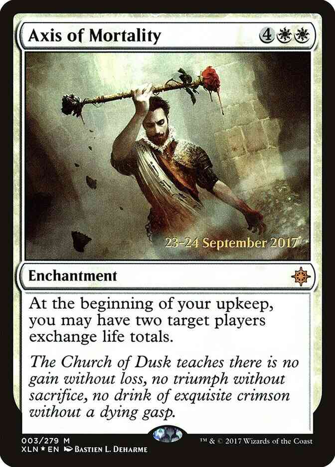 Magic Axis of Mortality [3s] [Ixalan Promos] [Foil]