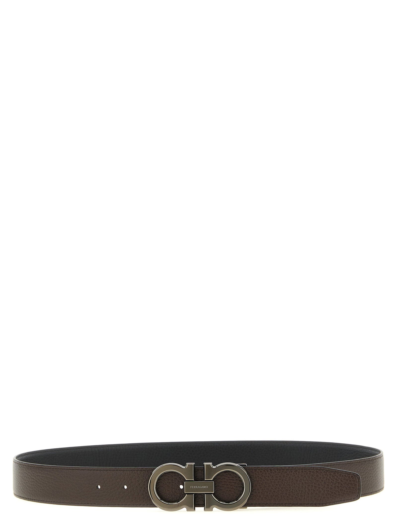 Ferragamo Doppio Gancini Reversible Belt - view 2