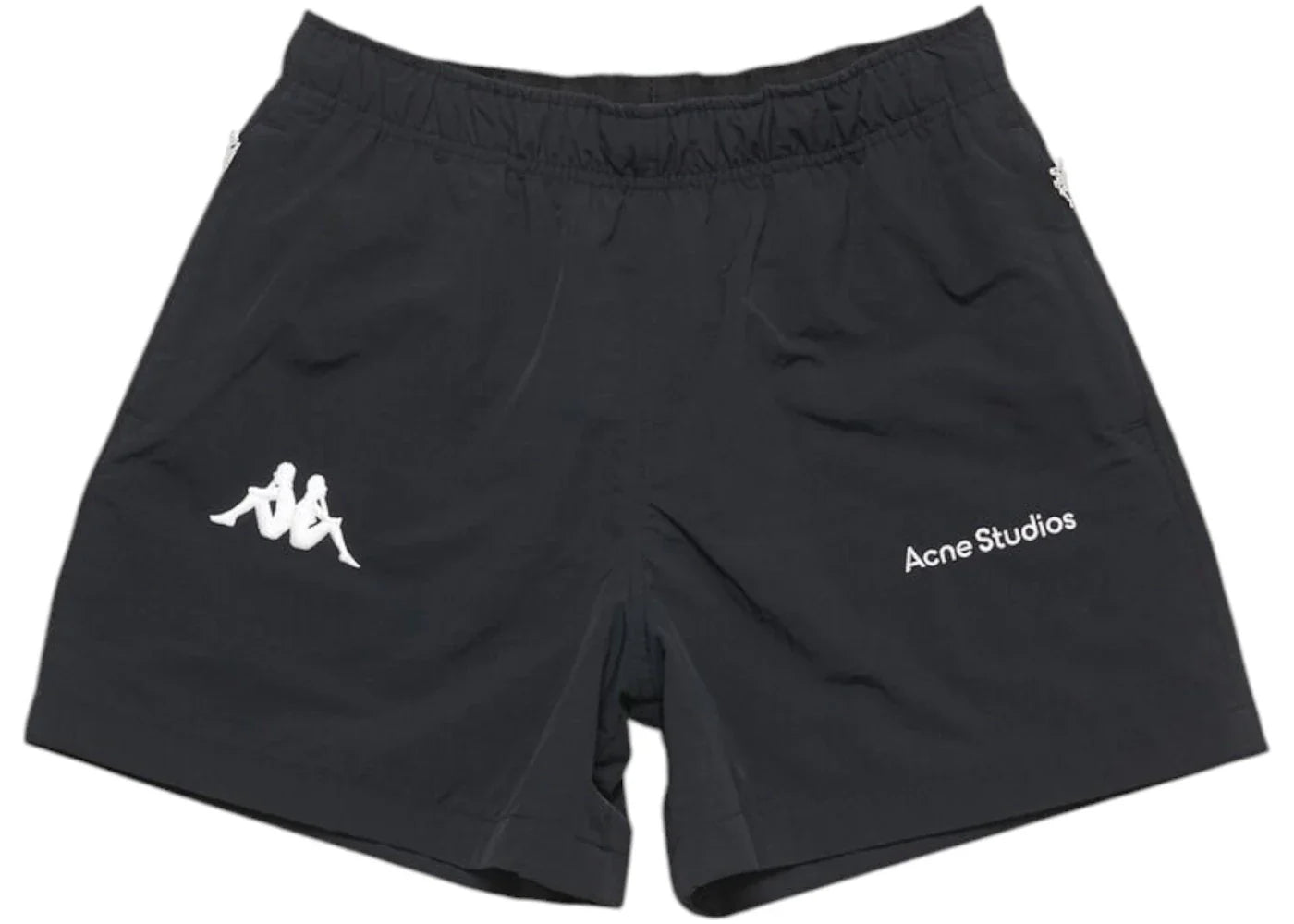 Acne Studios x Kappa Relaxed Fit Shorts Black