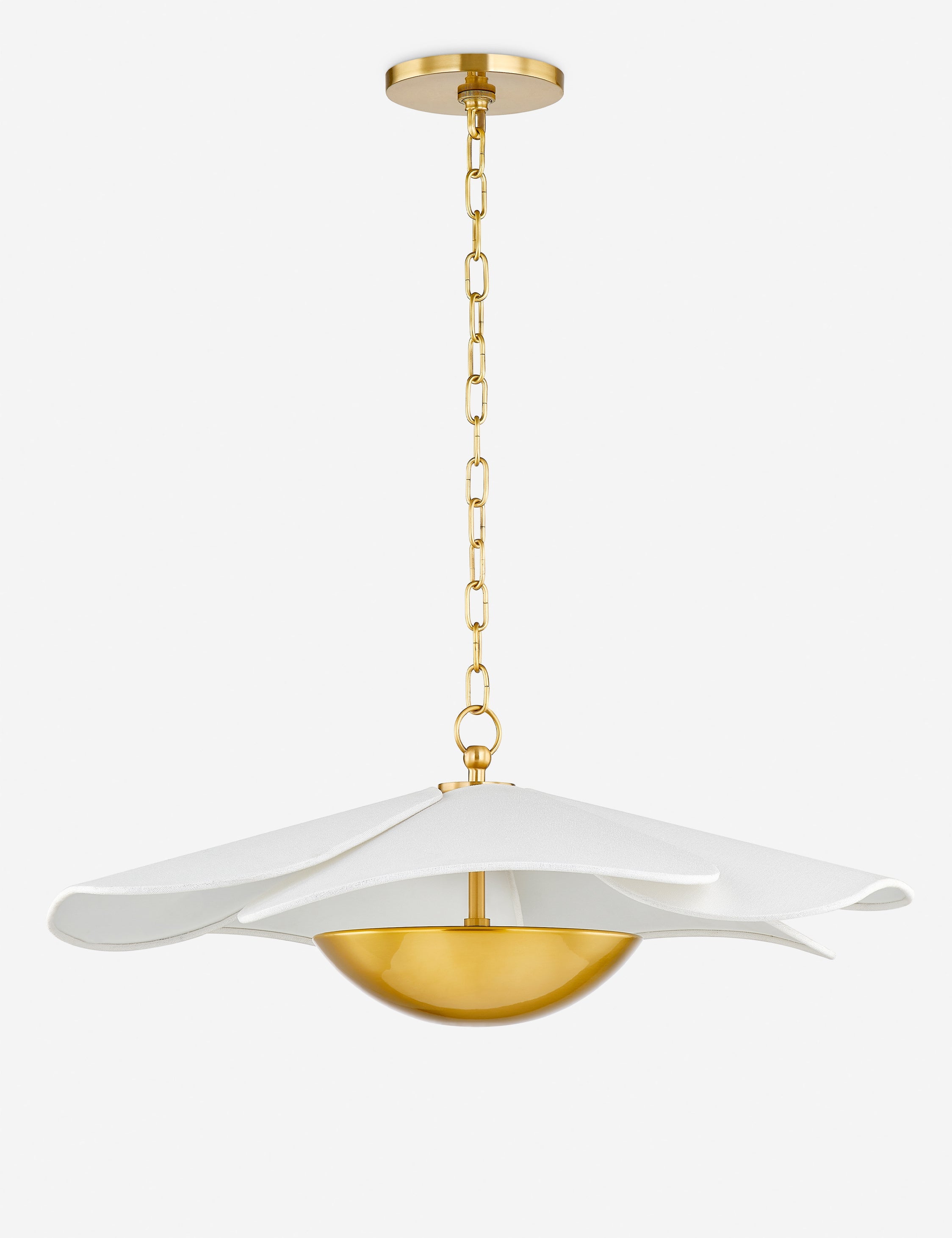Lulu and Georgia Thessaly Pendant Light – Brass