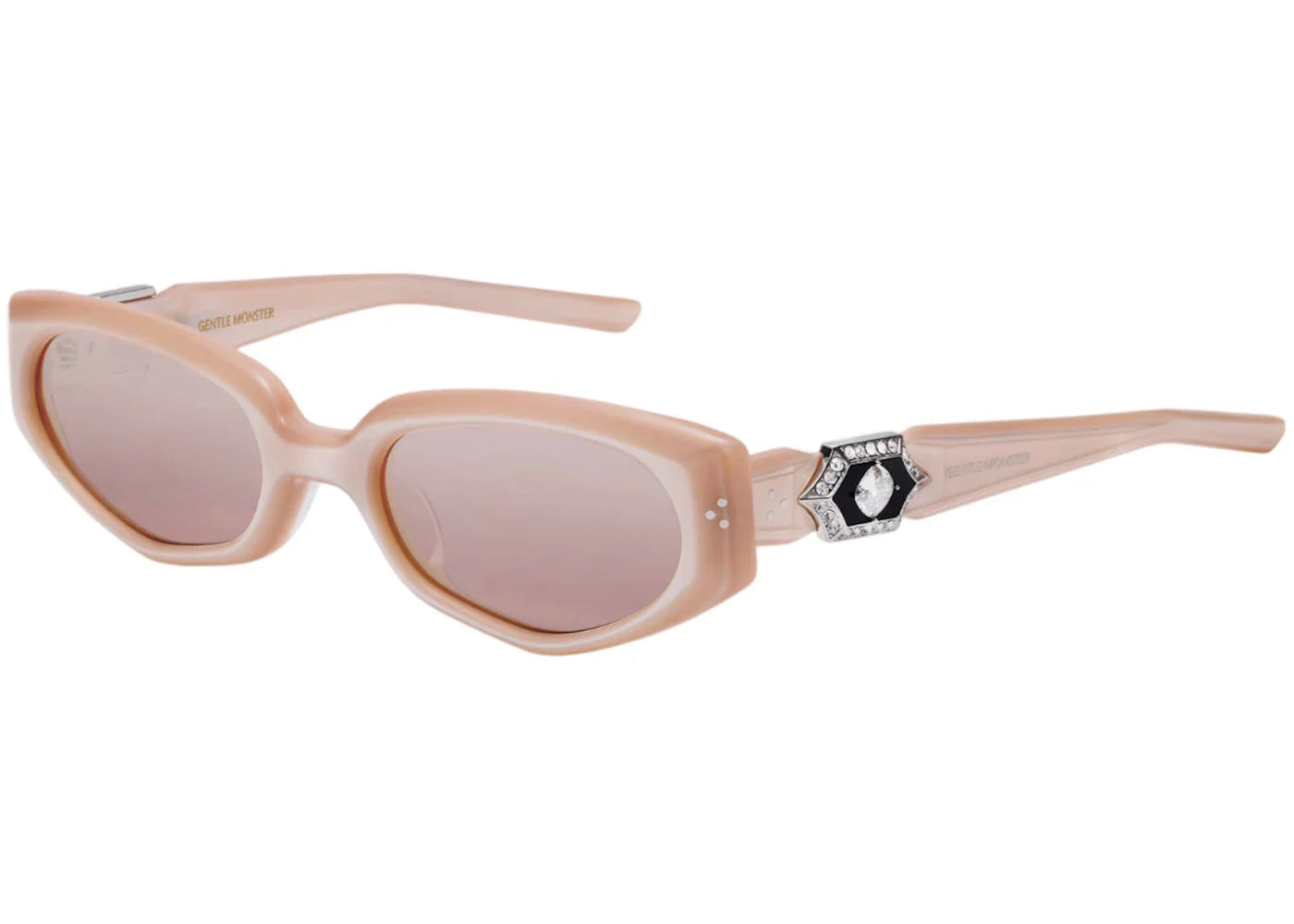 Gentle Monster Ruvy Van Pc15 Sunglasses Pink/Gold - view 2