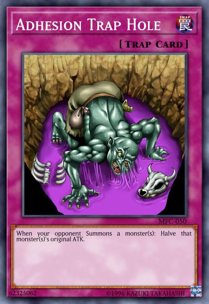 Yu-Gi-Oh! Adhesion Trap Hole - MFC-050 - Common - Unlimited