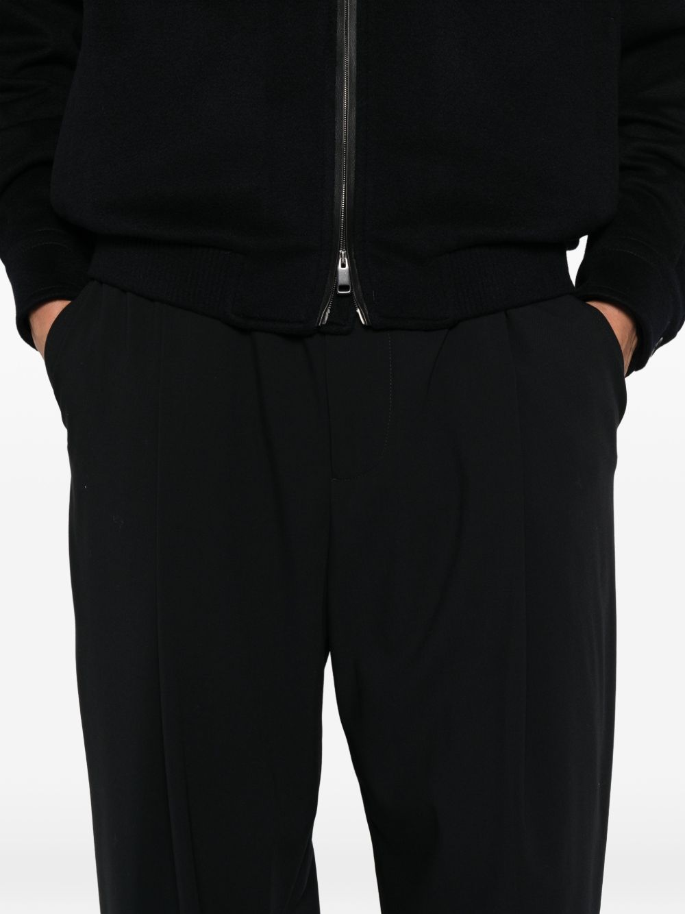 GIORGIO ARMANI Trousers NAVY – WOOL  100% - view 2